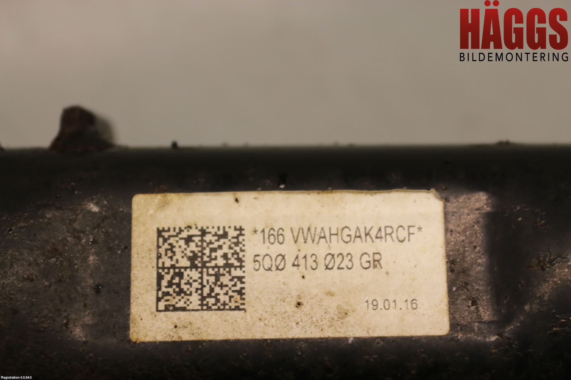Volkswagen VW GOLF / E-GOLF VII 13-20 Fjäderben Fram Höger