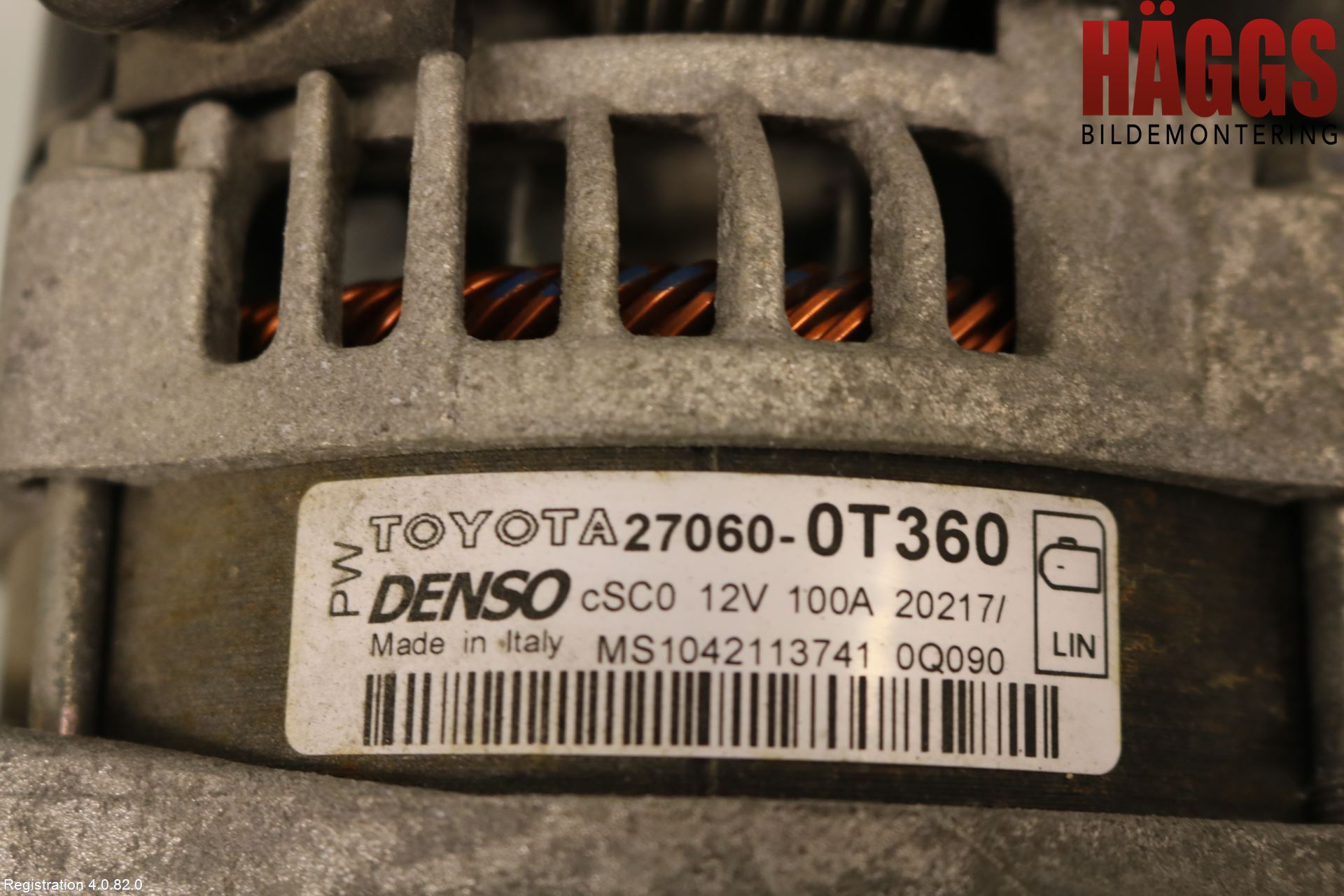 Toyota AVENSIS 16-18 Generator