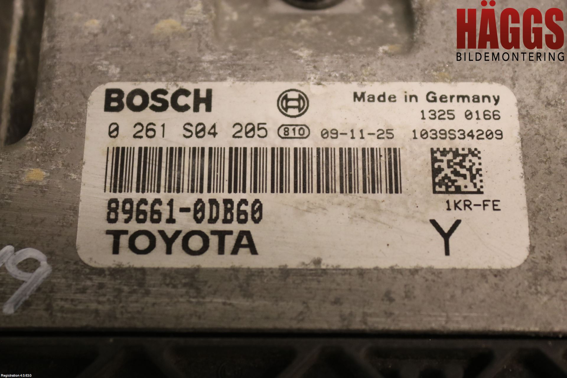 Toyota YARIS XP90 06-11 Styrenhet Insprut Bensin
