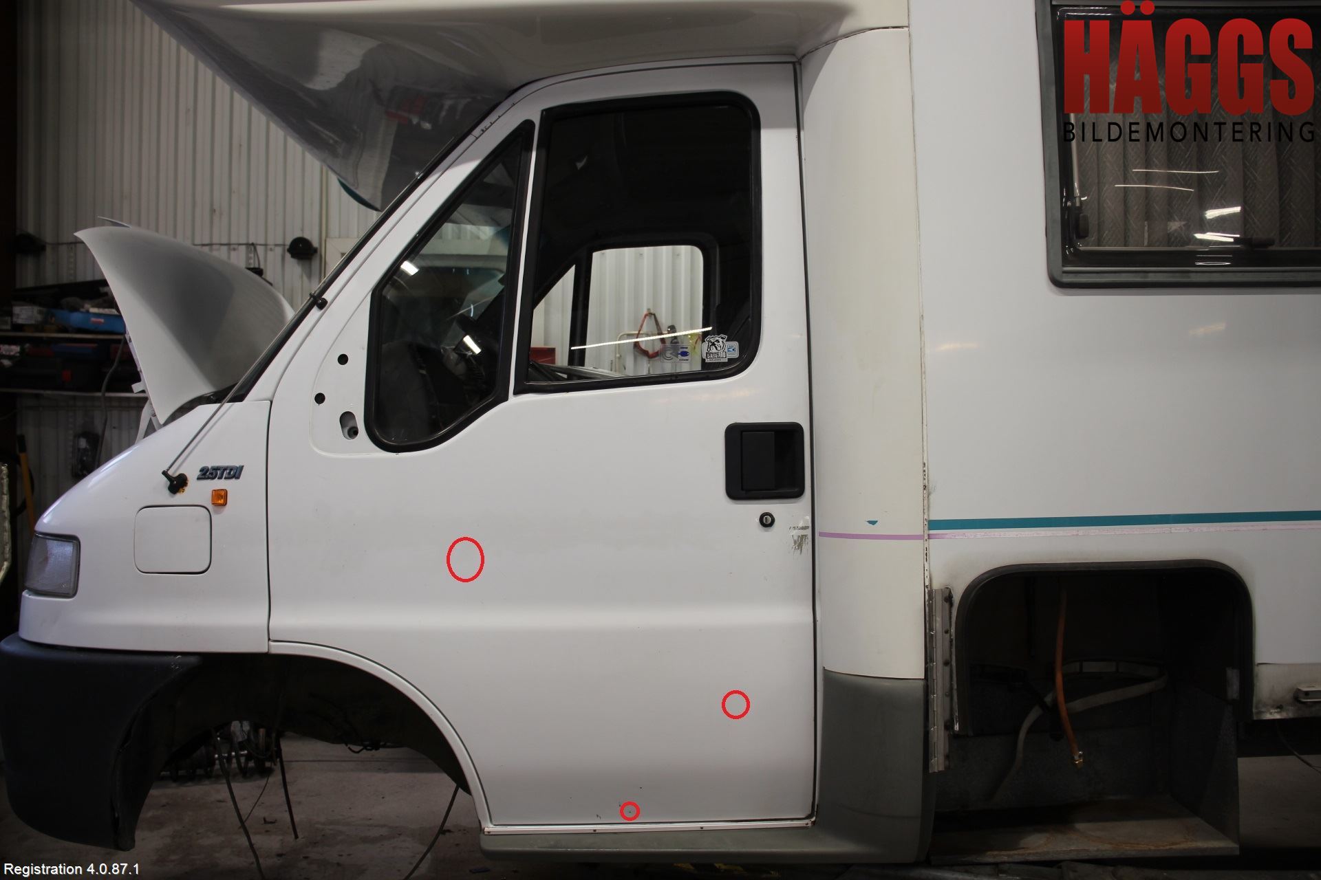 Fiat DUCATO 94-02 Dörr Fram Vänster