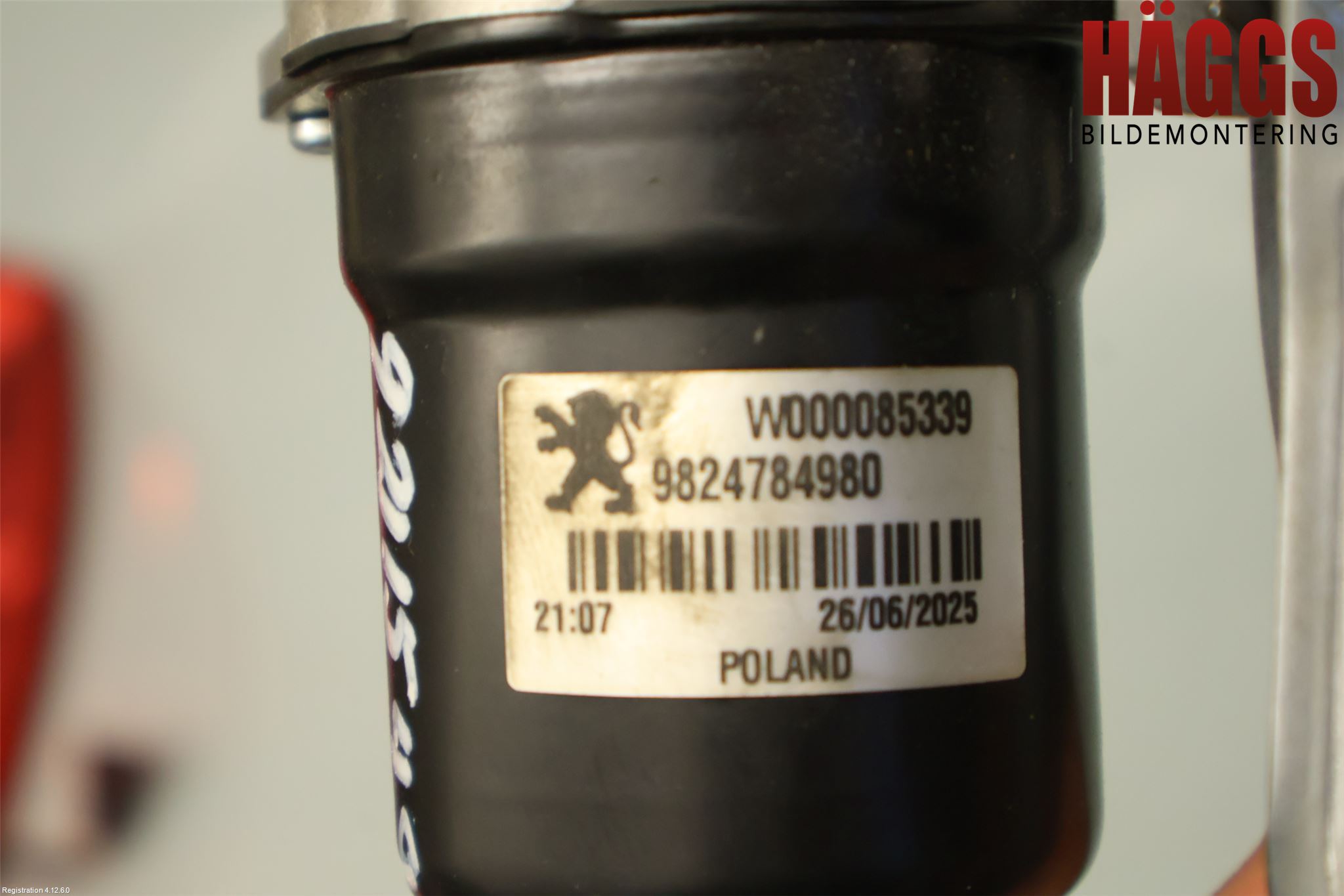 Opel MOKKA 21- Torkarmotor Vindruta