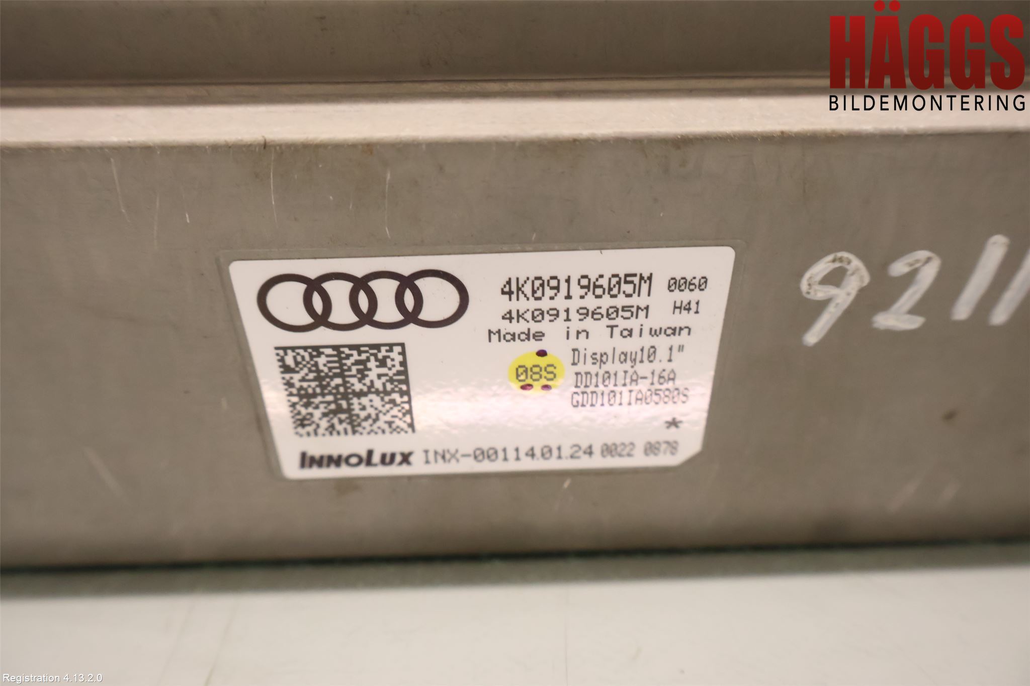 Audi A6 F2/C8 19- Färddator