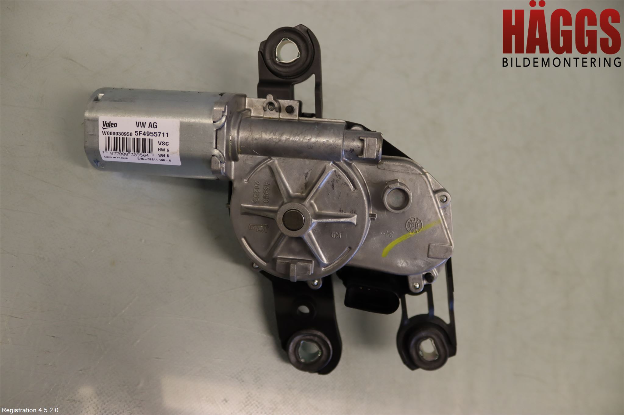 Skoda FABIA 15-21 Torkarmotor Baklucka