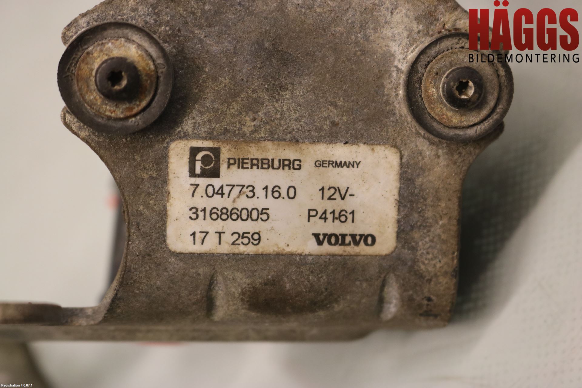 Volvo V90 17->> Värme Cirkulationspump