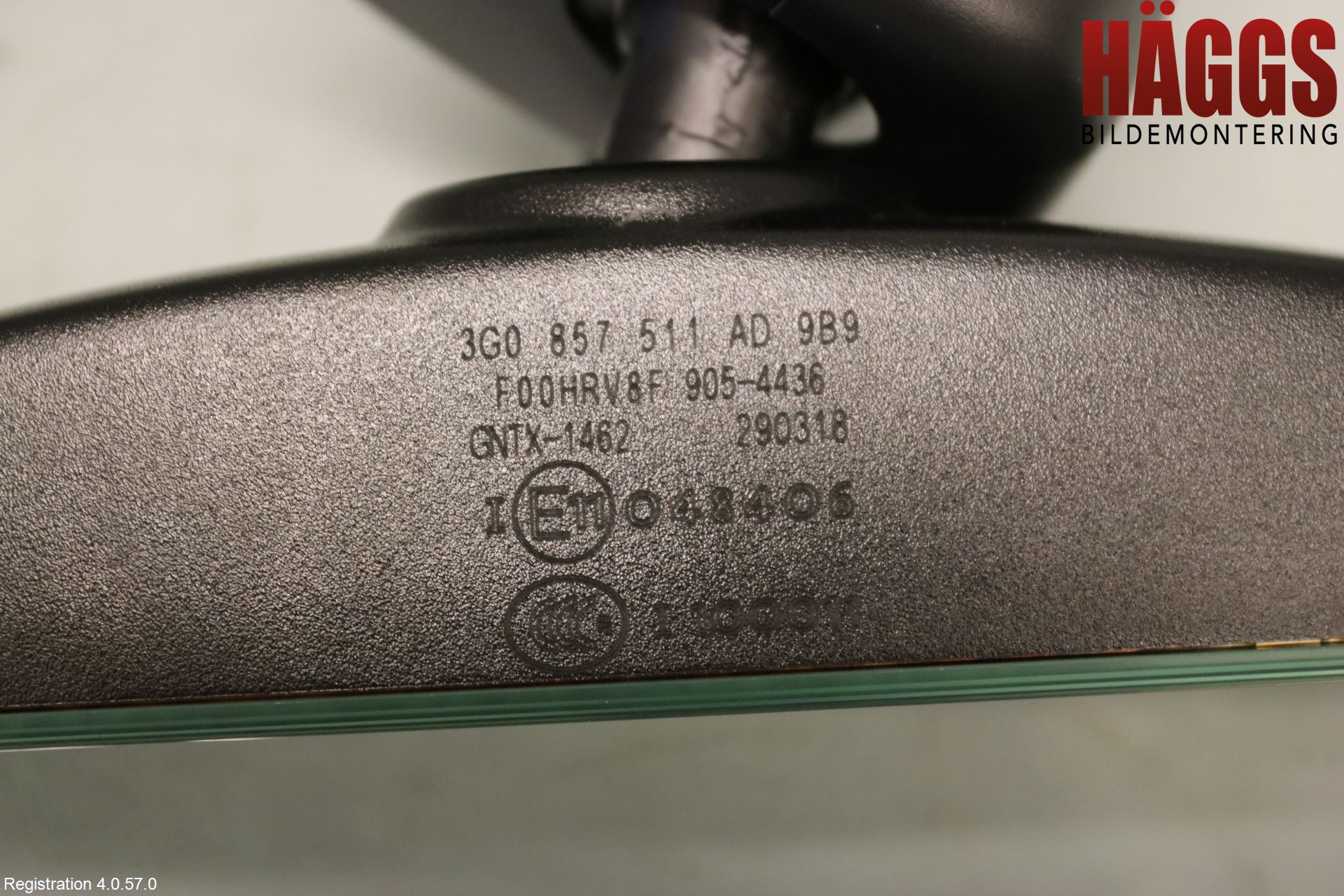 Volkswagen VW PASSAT 15-19 Spegel Invändig