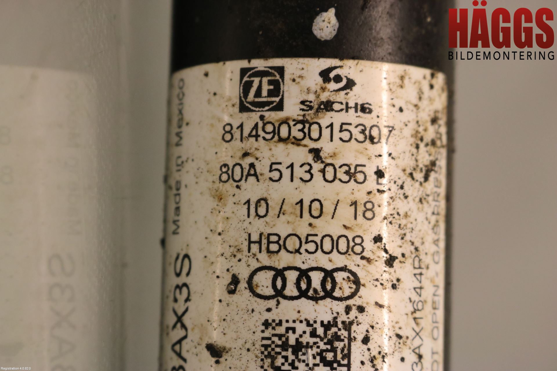 Audi Q5/SQ5 17- Stötdämpare Bak