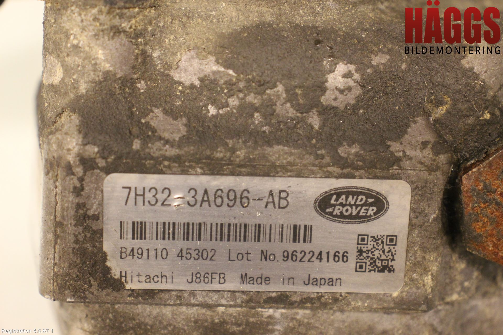 Landrover RANGE ROVER SPORT (L320) 10-13 Styrservopump