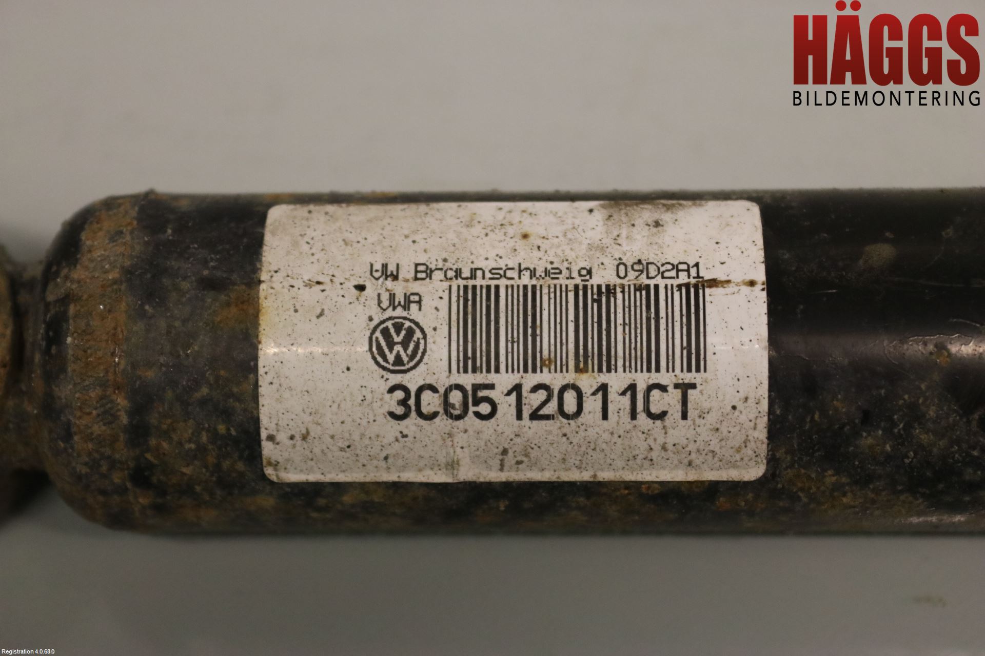 Volkswagen VW PASSAT 11-14 Stötdämpare Bak
