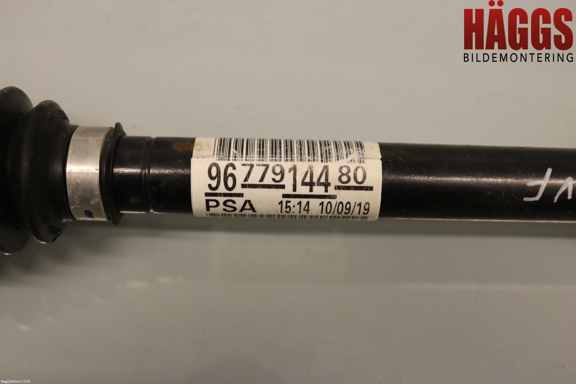 Peugeot 308 14-21 Drivaxel Fram Vänster