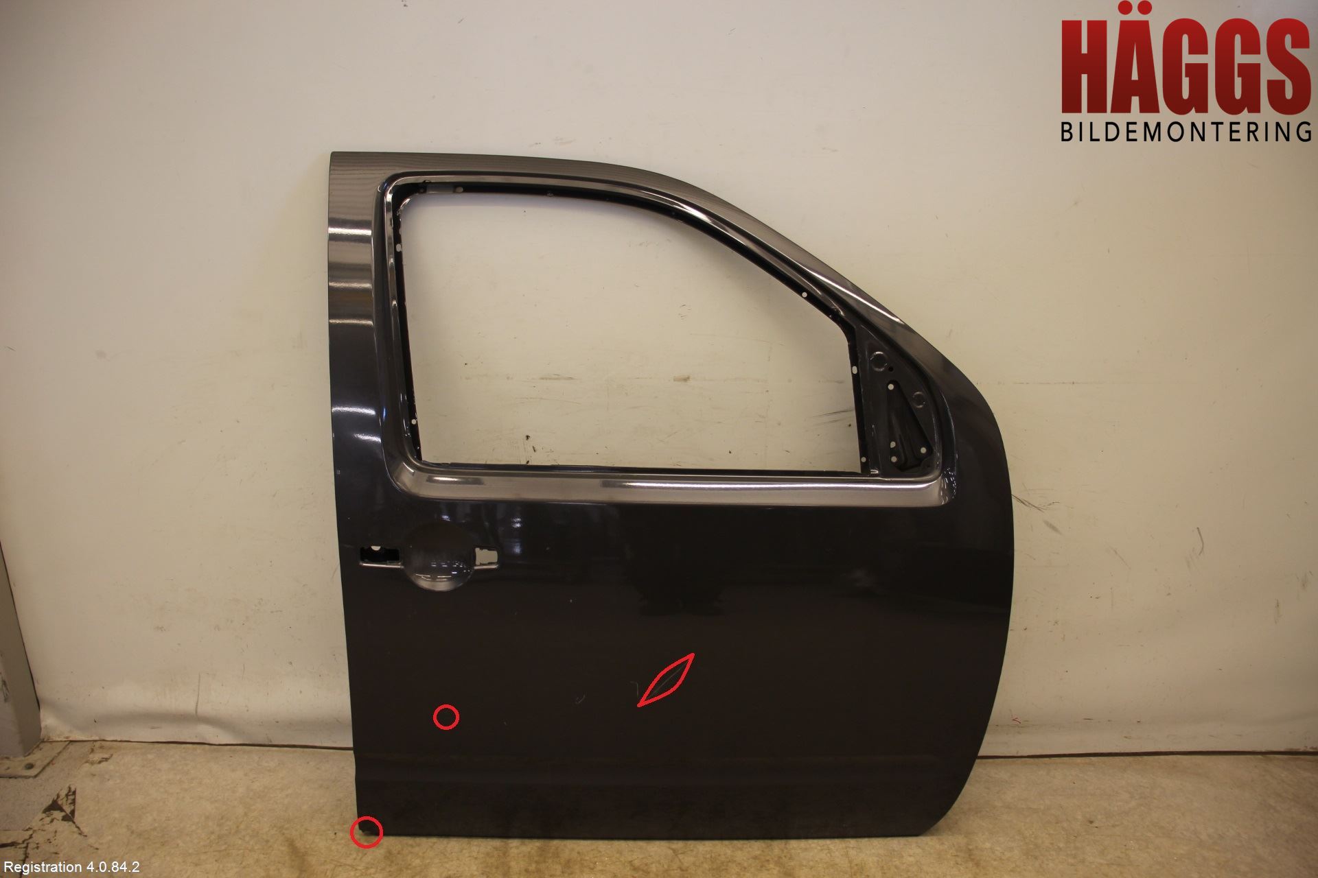 Nissan NAVARA 05-16 Dörr Fram Höger