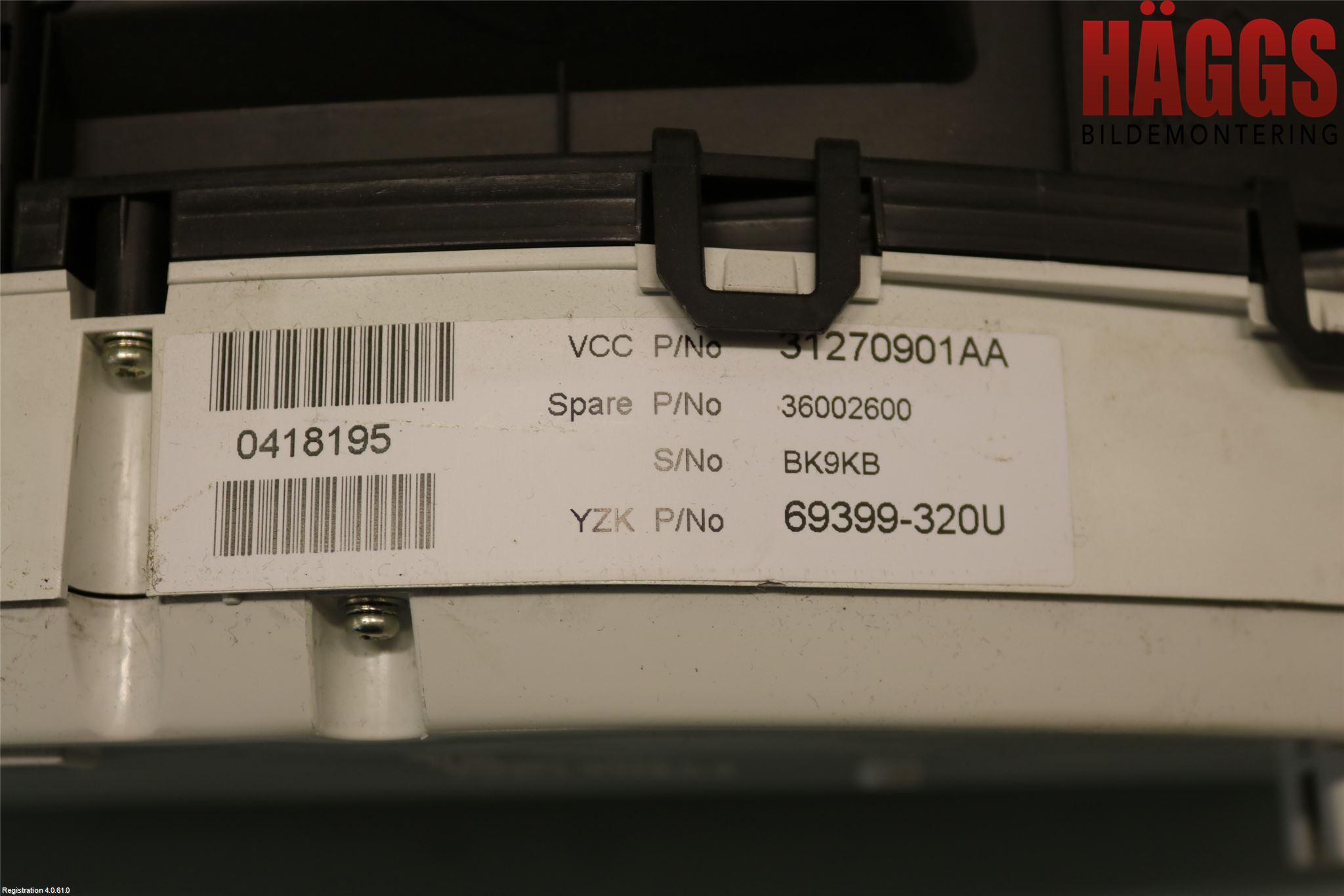 Volvo V70 08-13 Instrument Komb