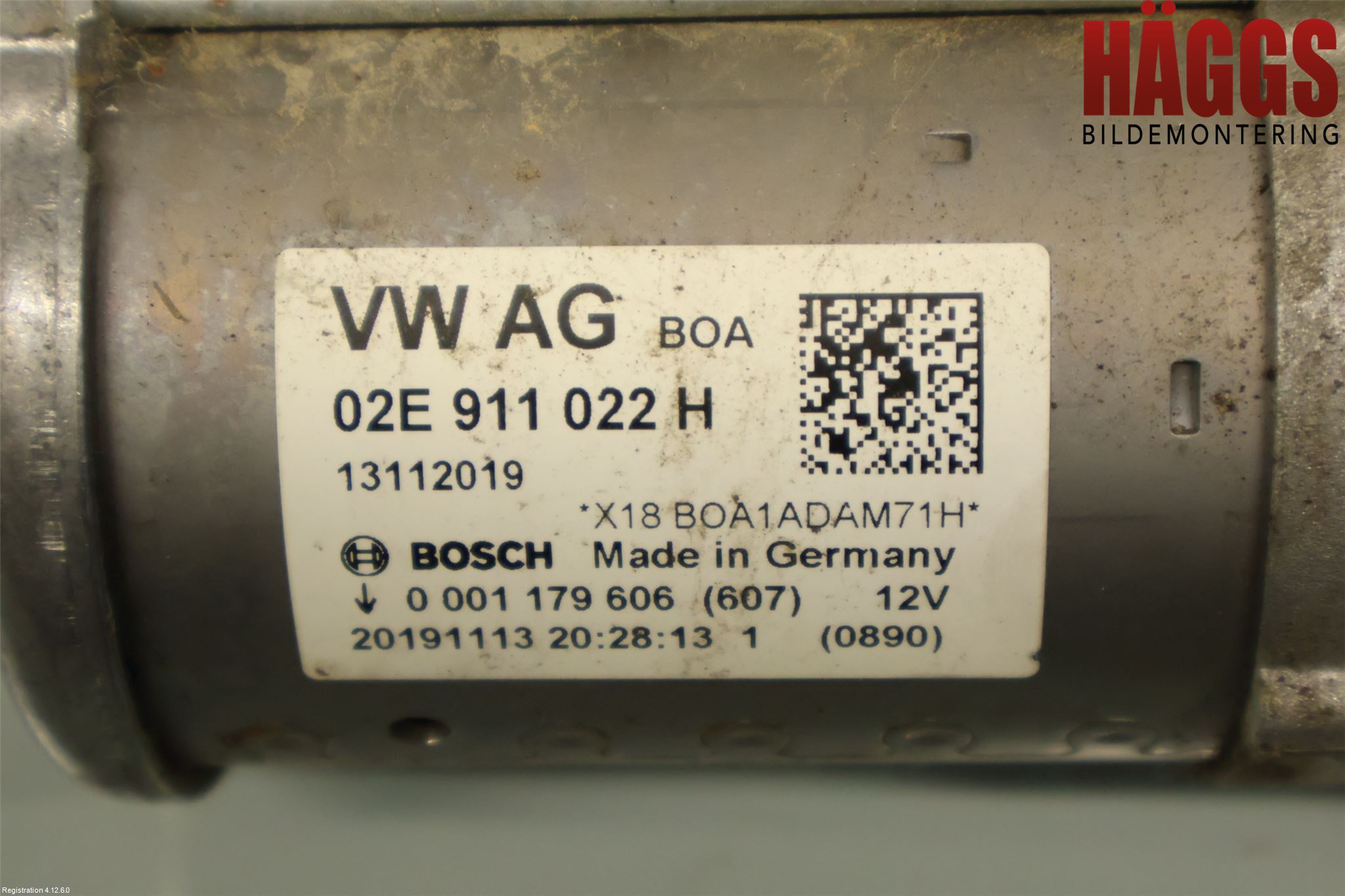 Volkswagen VW TIGUAN 16-24 Startmotor