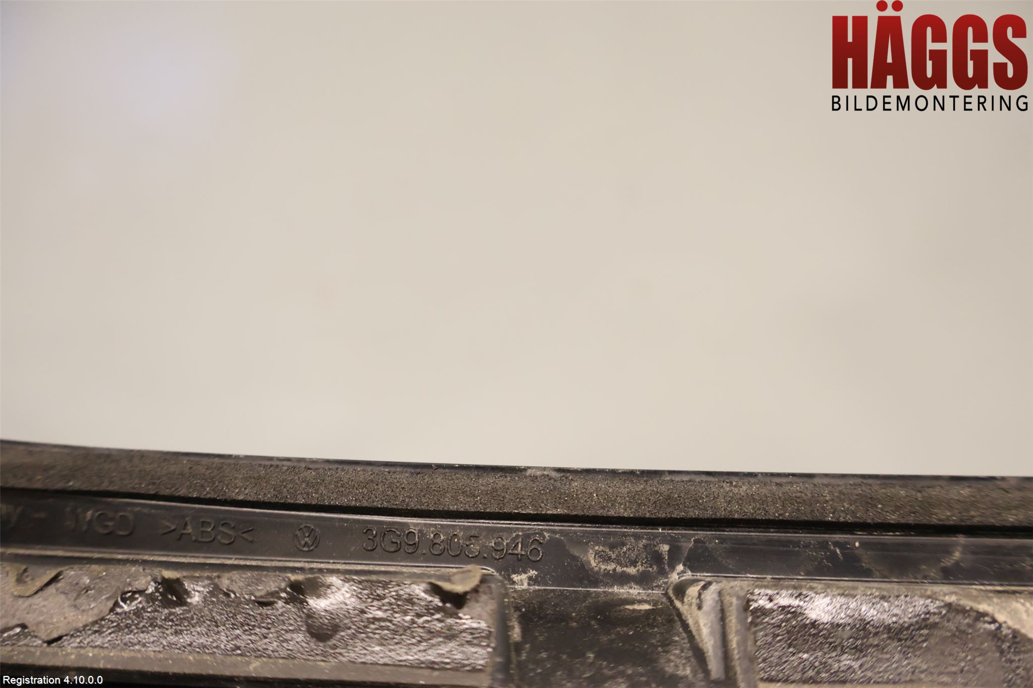 Volkswagen VW PASSAT 15-19 Spoiler Baklucka