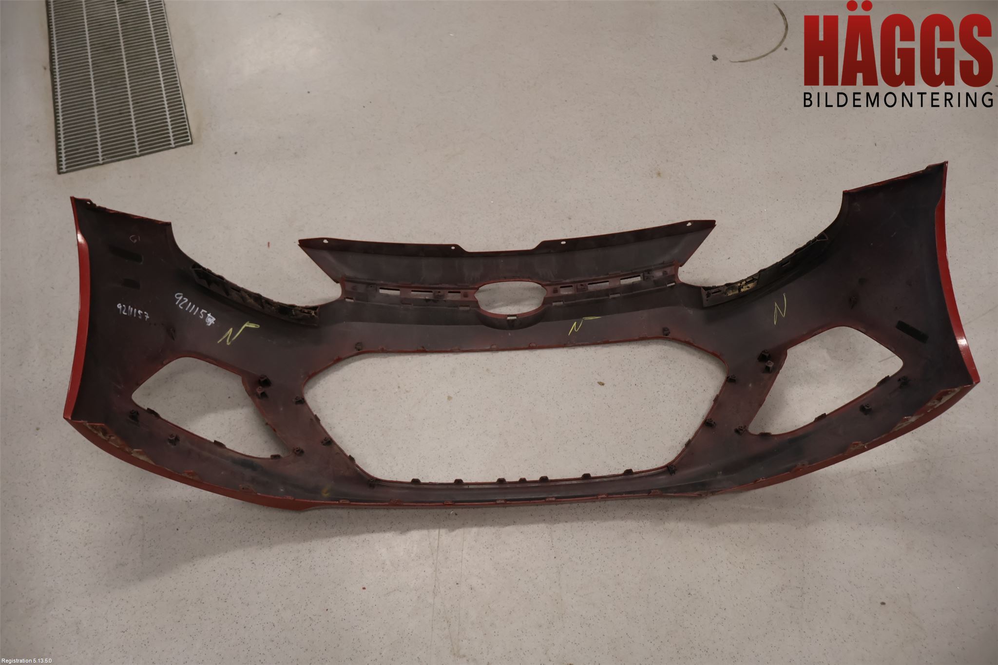 Hyundai i10 BA 14-16 Stötfångarbeklädnad Fram