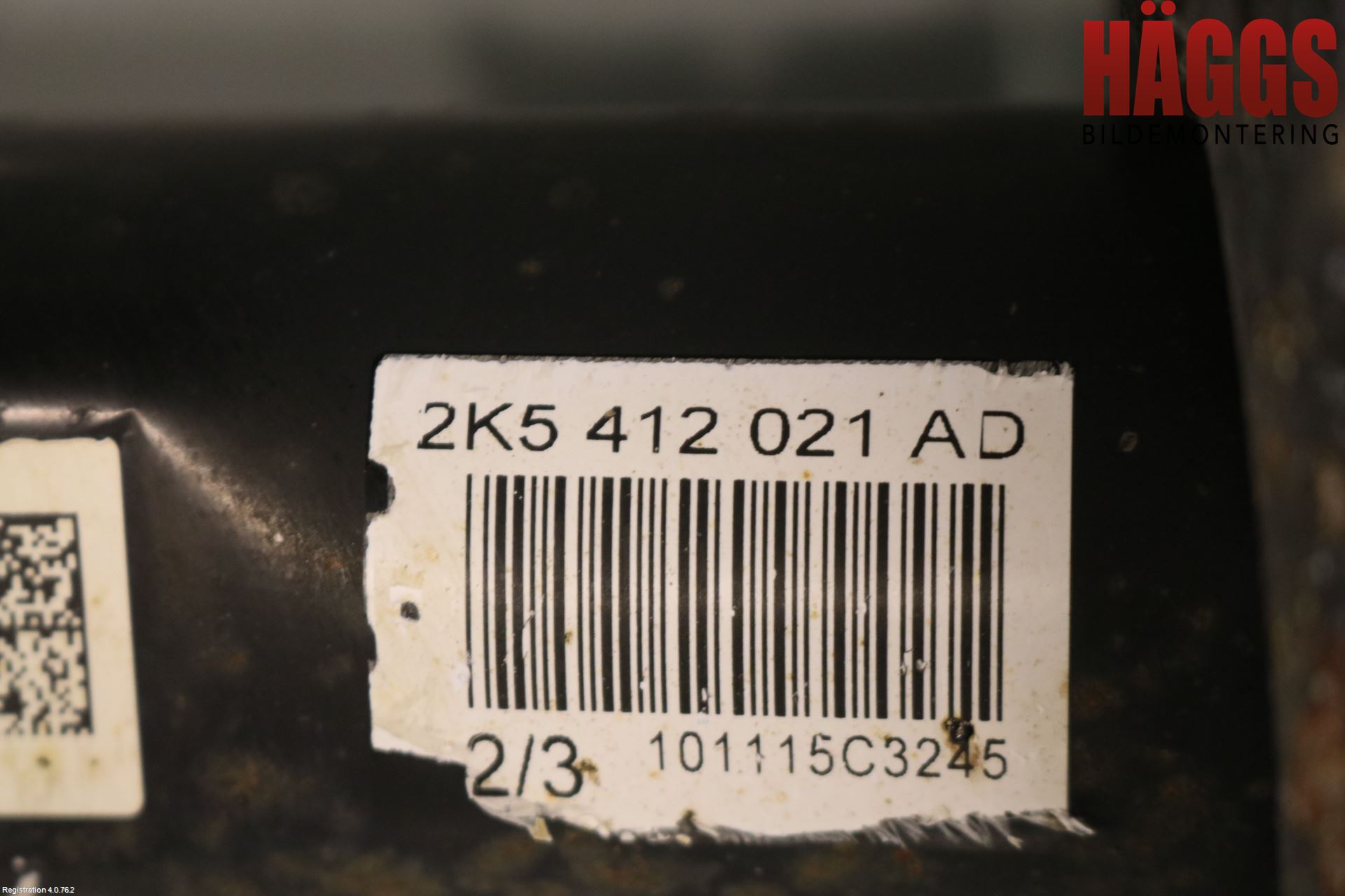 Volkswagen VW CADDY 16-20 Fjäderben Fram Vänster