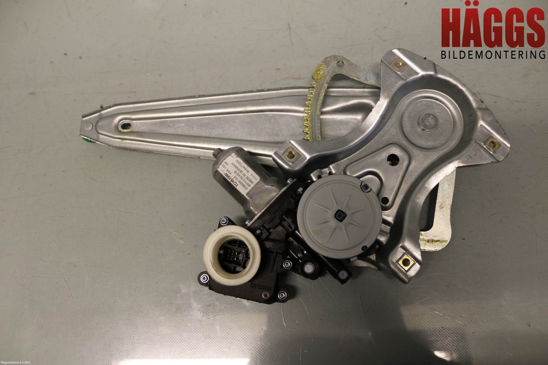 Toyota AURIS 13-19 Fönsterhiss El Kompl