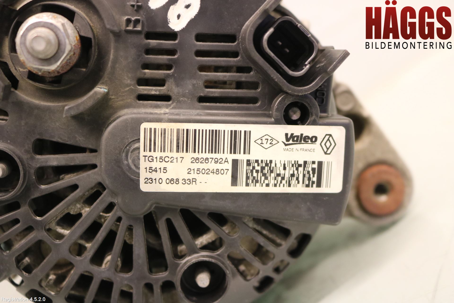 Dacia DUSTER 10-17 Generator