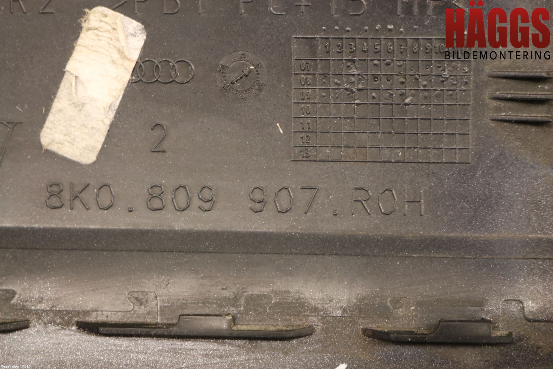 Audi A4/S4 08-11 Tanklucka