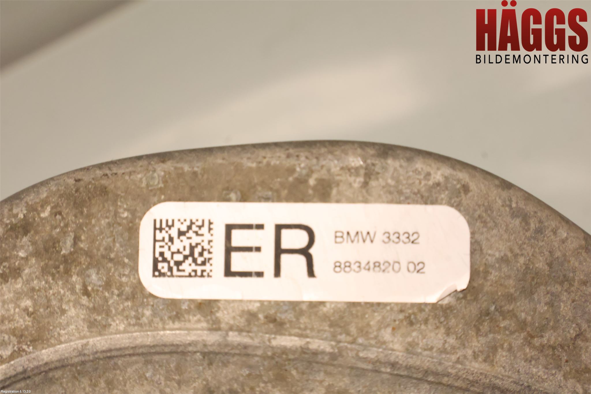 BMW 4/i4 G26 GRAN COUPÉ 21- Bärarm Bak Övre Höger