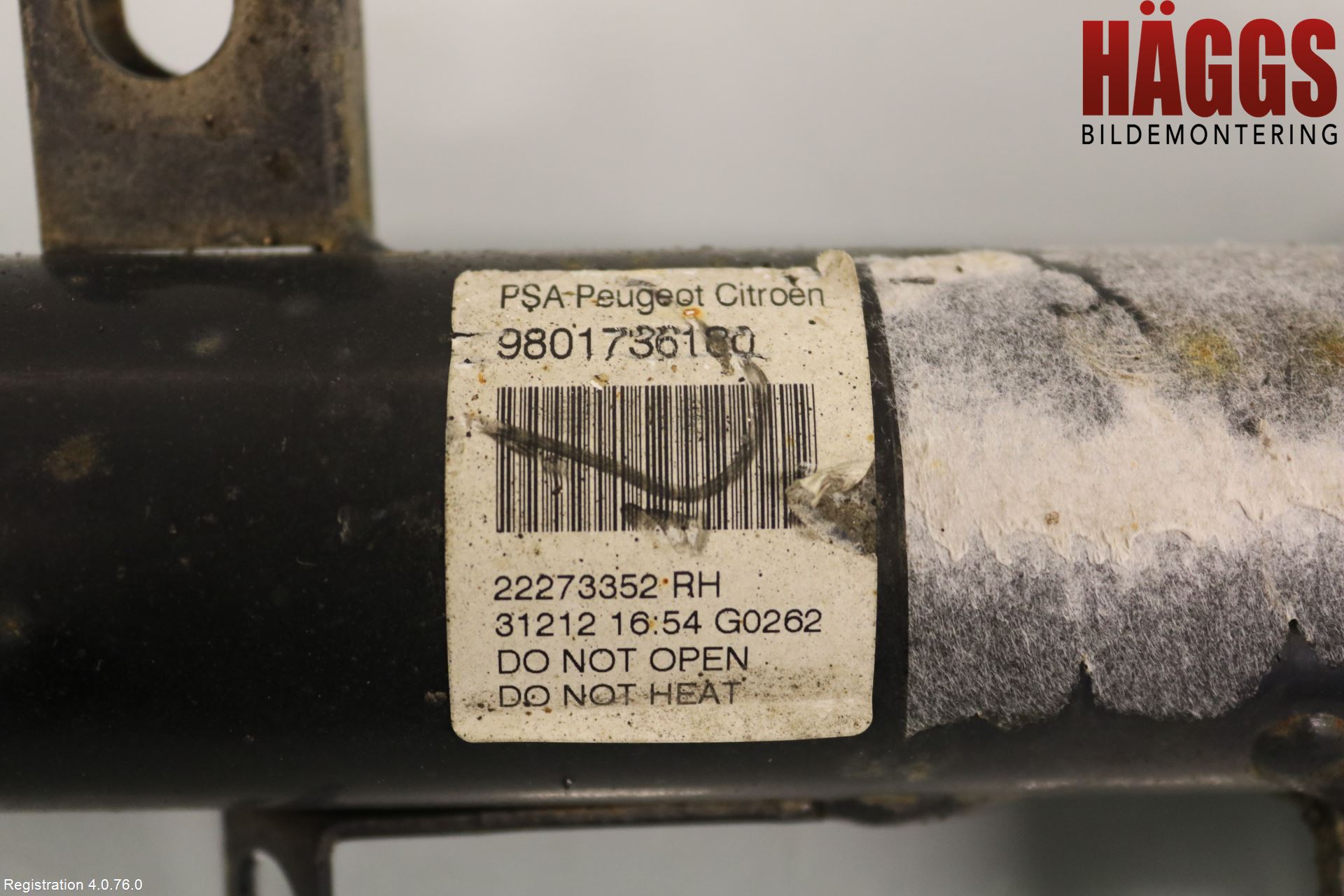 Citroen C3 10-17 Fjäderben Fram Höger