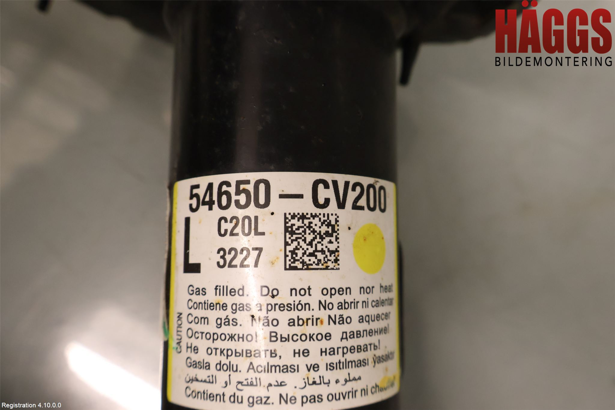 Kia EV6 (CV) 22- Fjäderben Fram Vänster