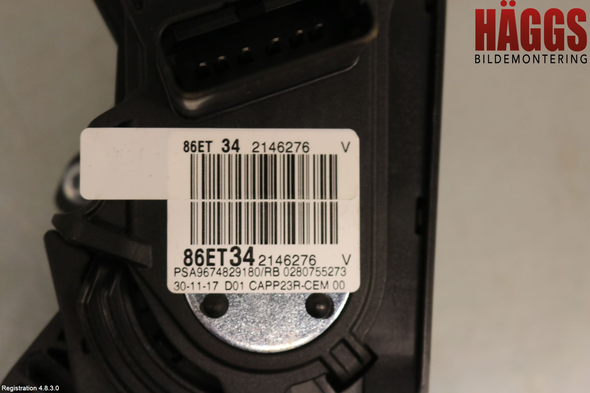 Peugeot 3008 17-24 Gaspedal