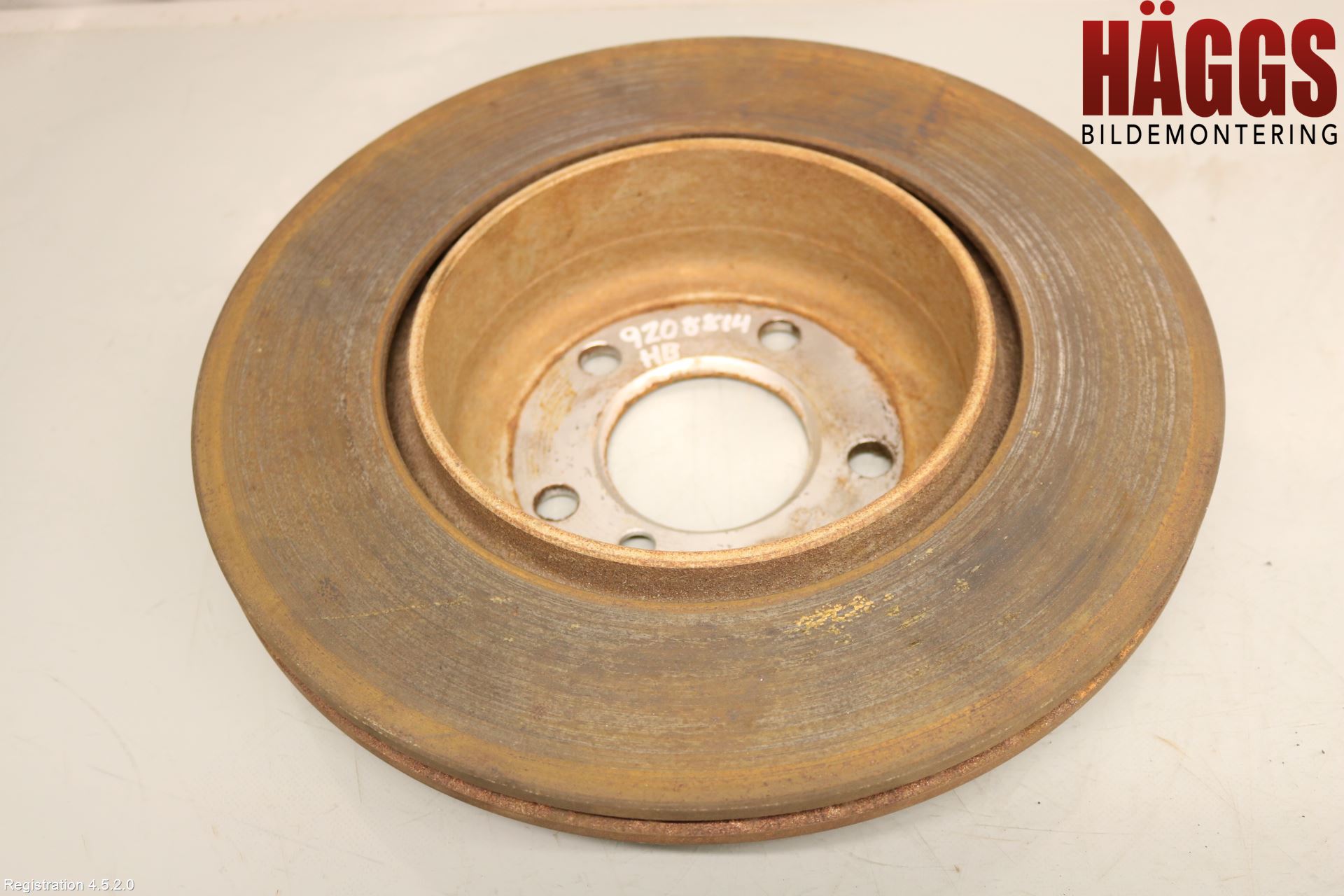 BMW 5 F10/F11/F18 09-17 Bromsskiva Bak