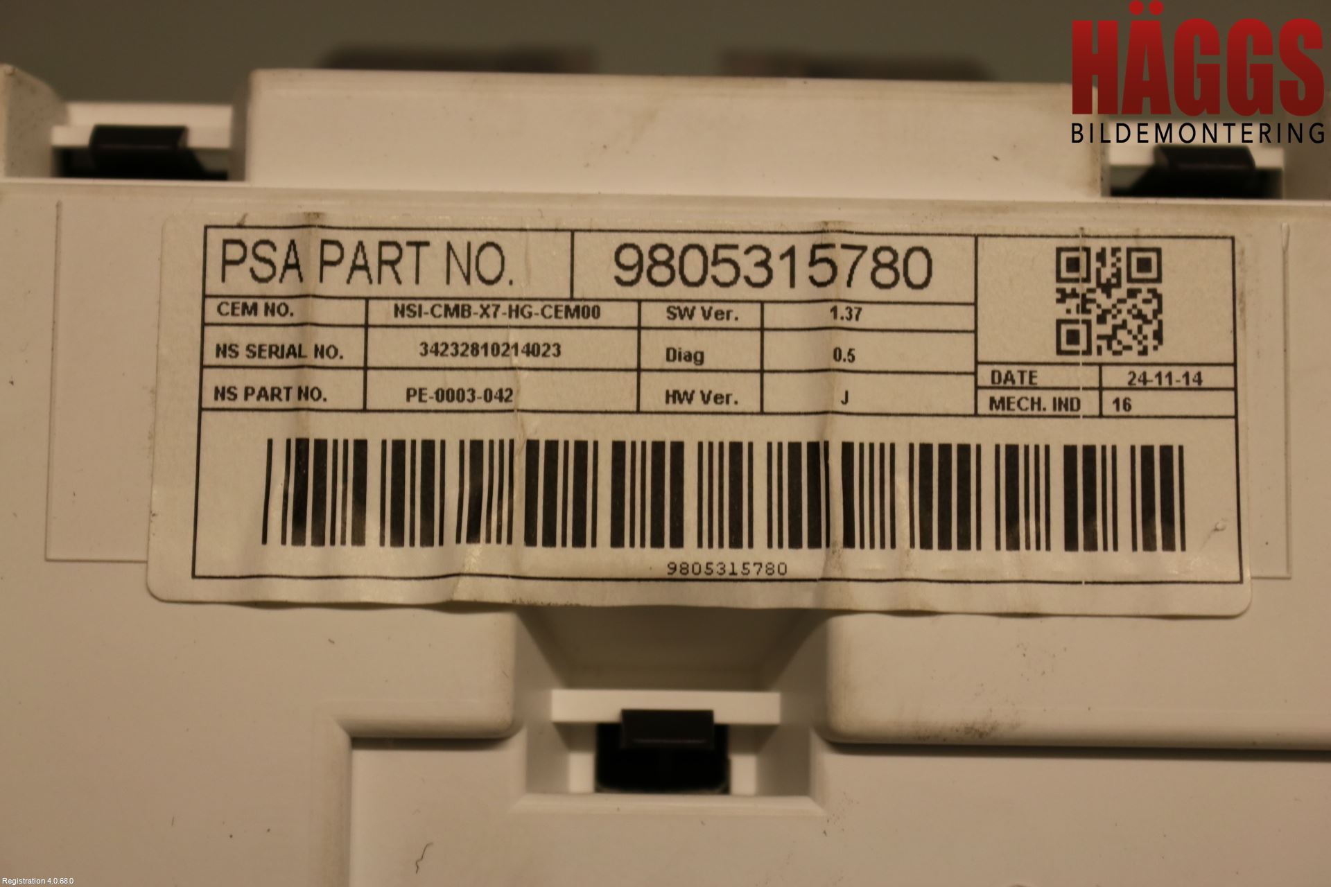 Citroen C5 08-17 Instrument Komb