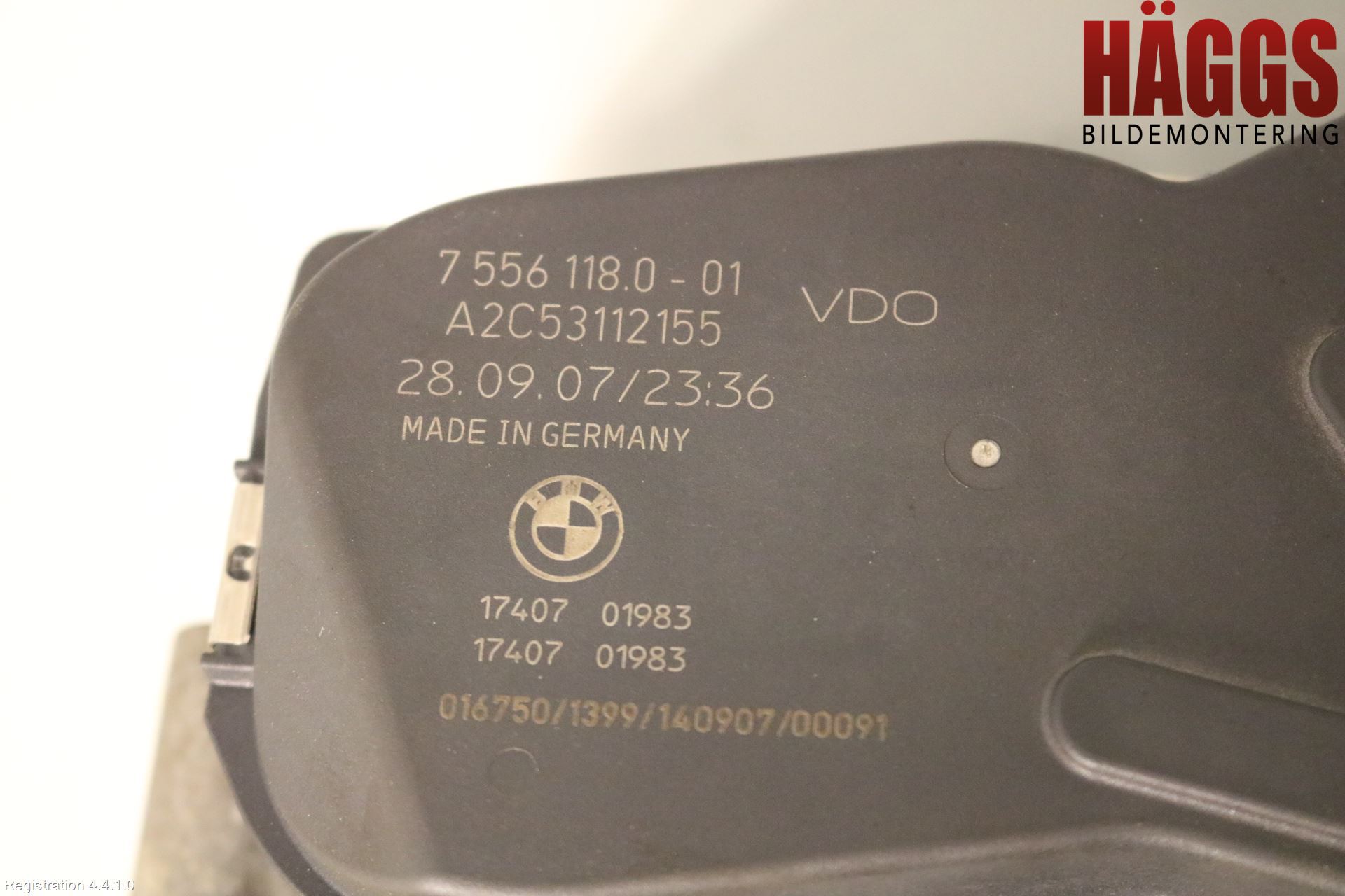 BMW 5 E60/61 Sed/Tou 02-10 Injspjällhus