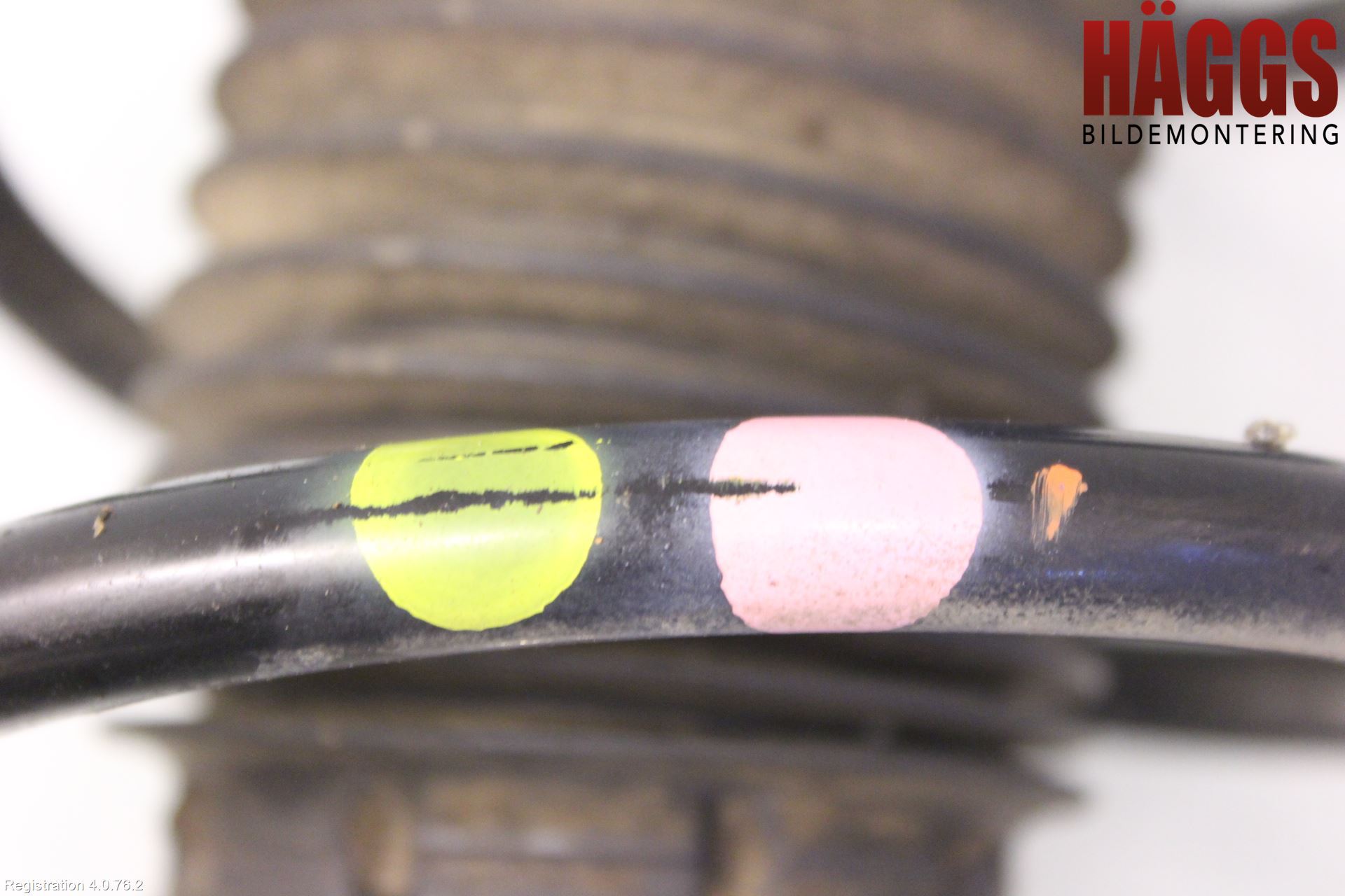 Mazda 3 III 14-19 Fjäderben Fram Höger