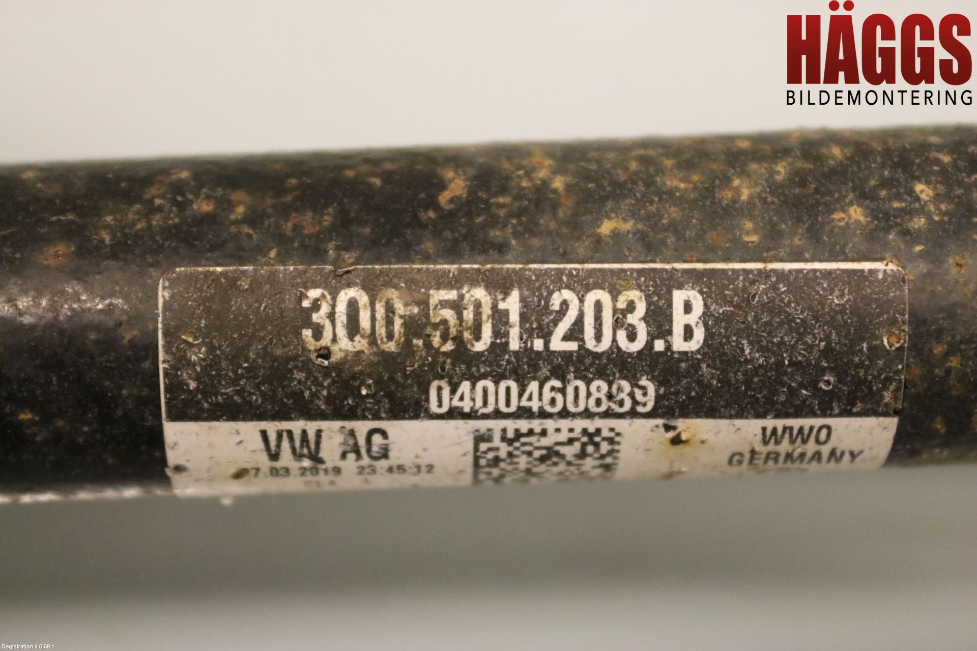 Skoda KODIAQ 17-24 Drivaxel Bak Vänster