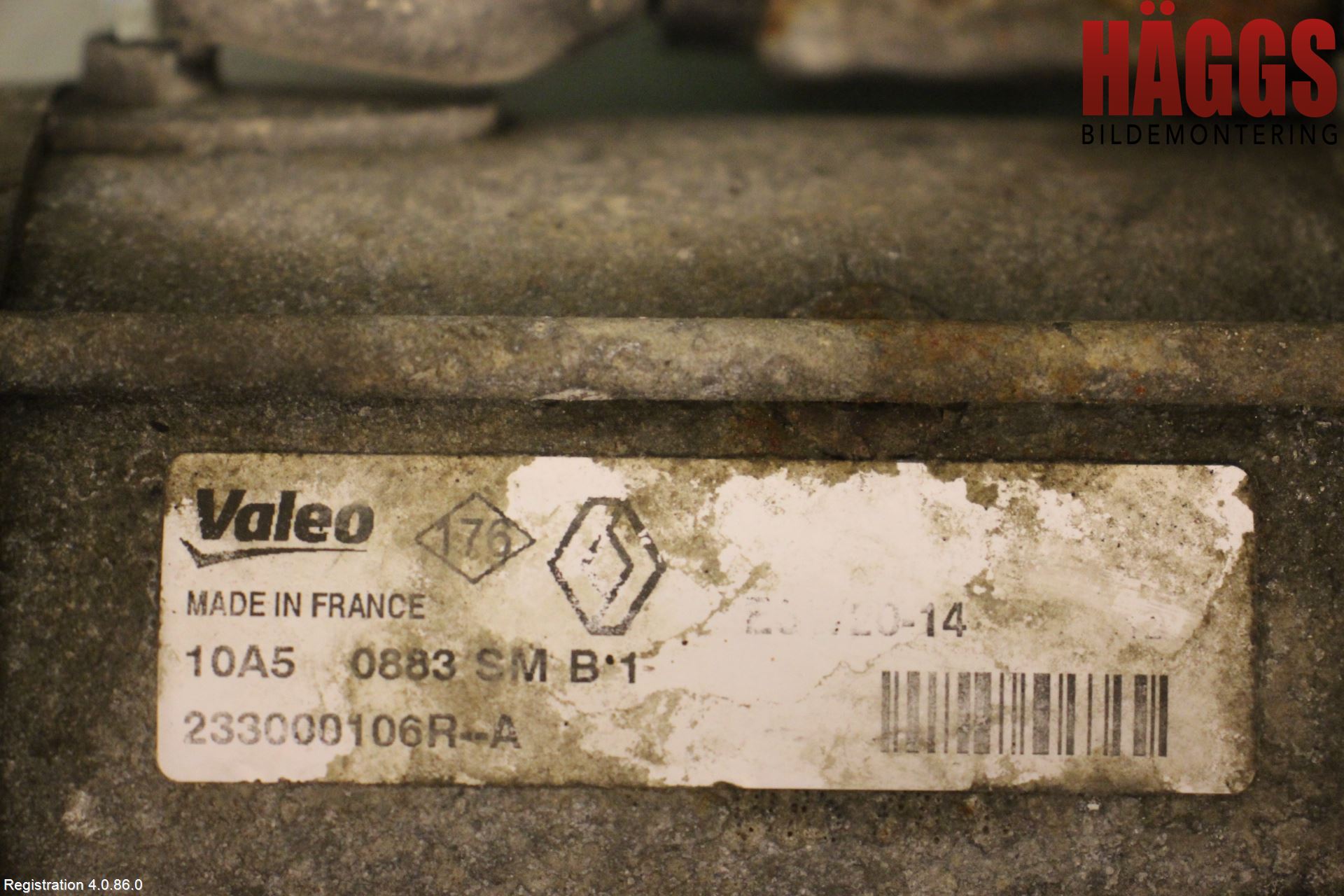 Opel VIVARO 15-19 Startmotor Diesel