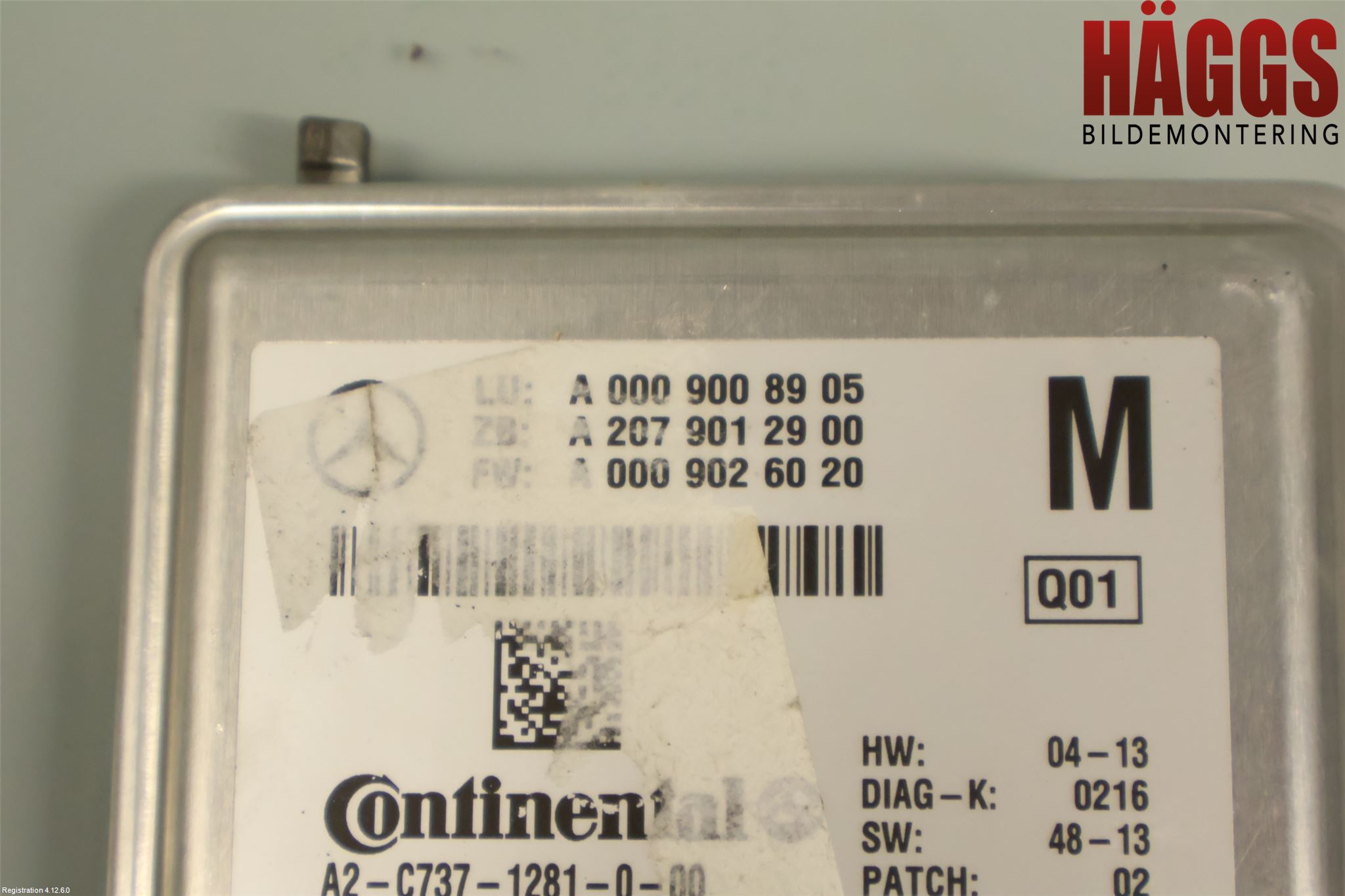 Mercedes-Benz MB E-KLASS (W212) 09-16 Parkeringshjälp Kamera