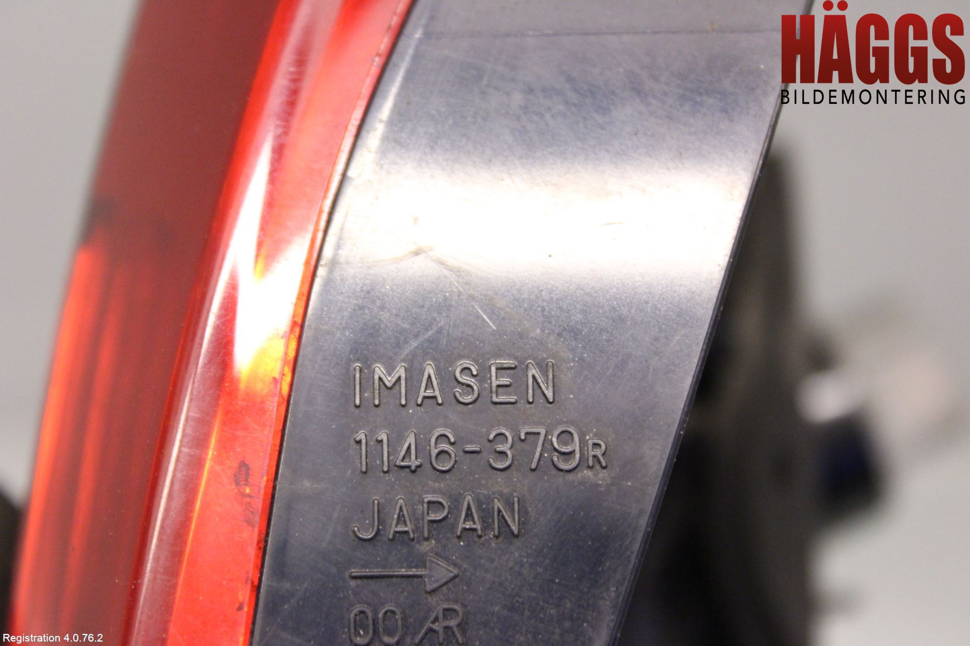 Peugeot 4007 Bakljus Lucka Hö