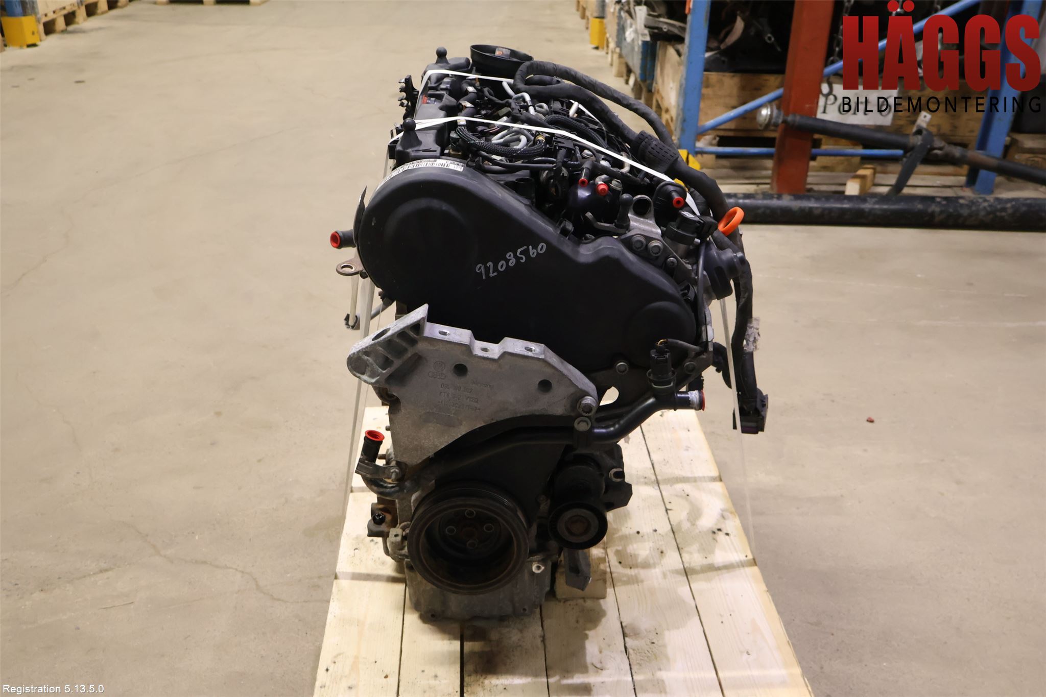 Volkswagen VW GOLF VI 09-13 Motor Diesel