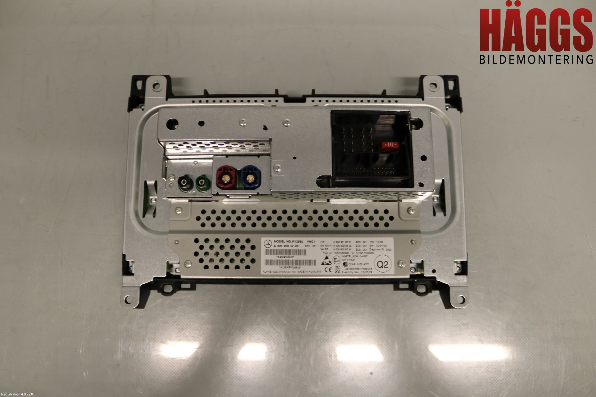Mercedes-Benz MB SPRINTER (W906) 06-18 Cd Radio - Multimediapanel