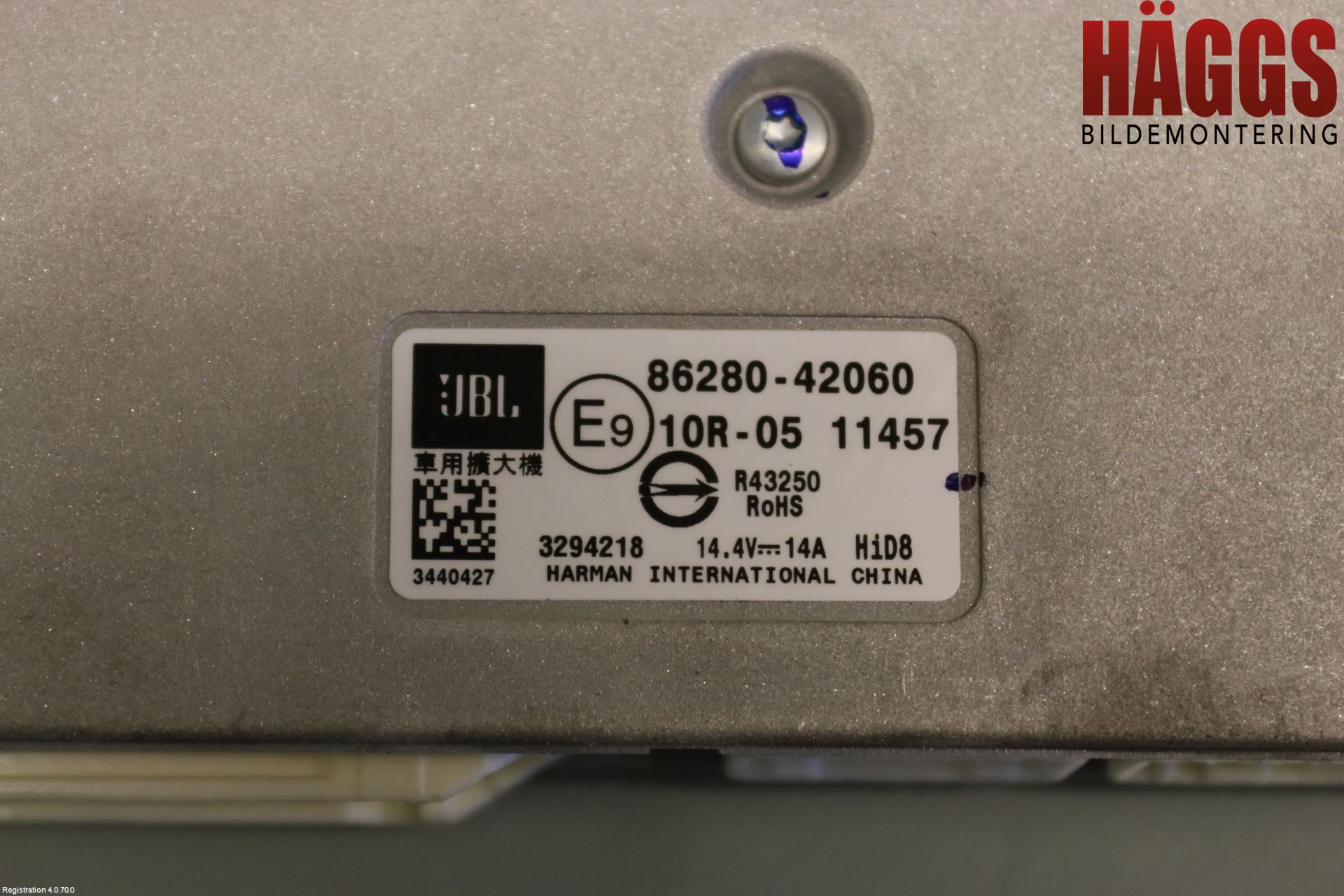 Toyota RAV4 19- Radio-Stereo Förstärkare
