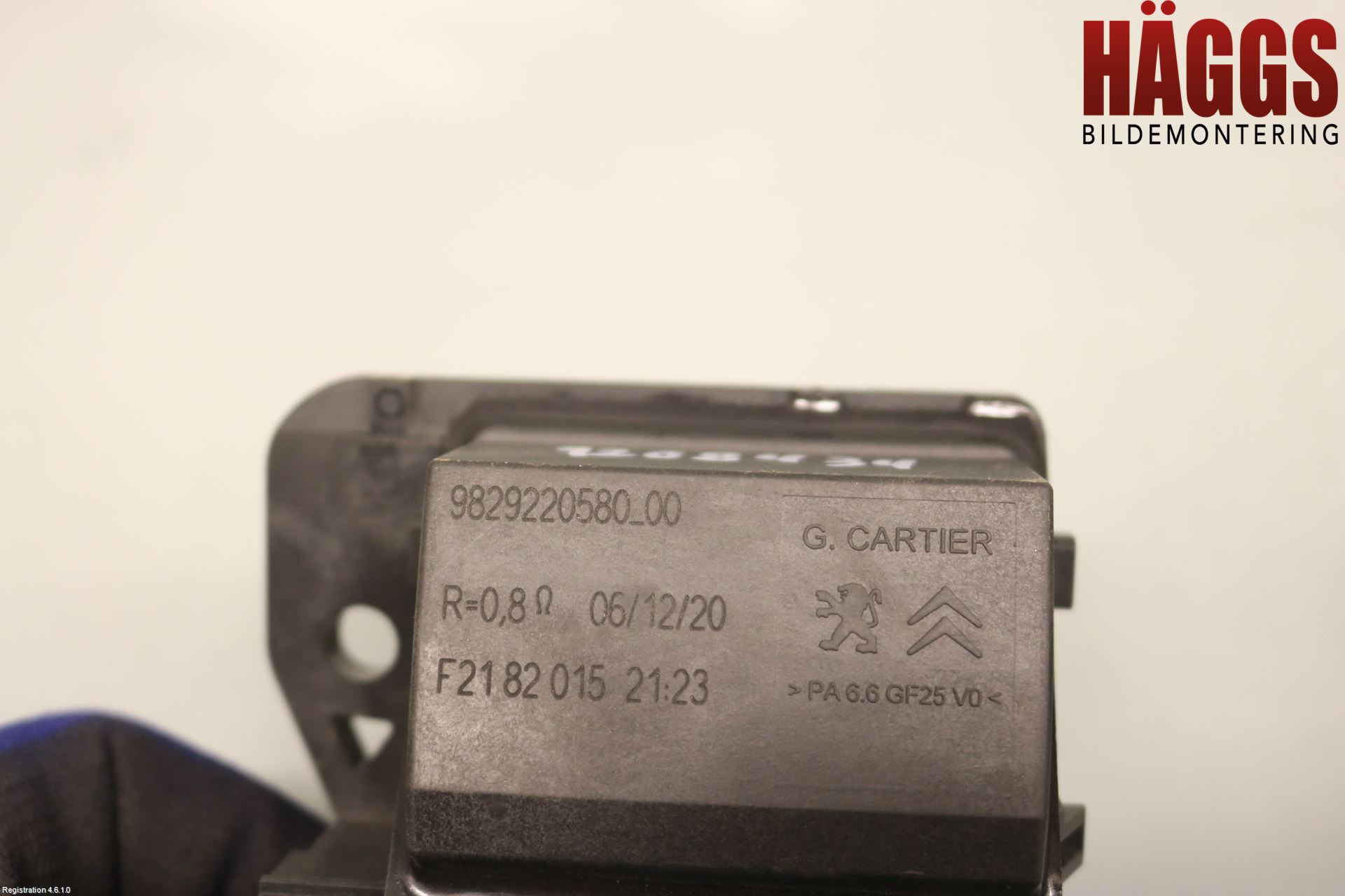 Peugeot 2008/E-2008 20- Kylfläktsmotstånd