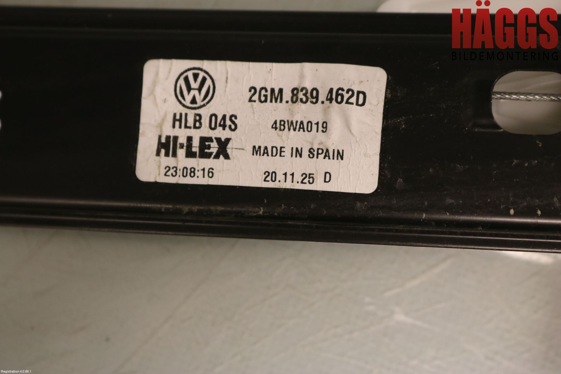 Volkswagen VW T-CROSS 19- Fönsterhissmekanism