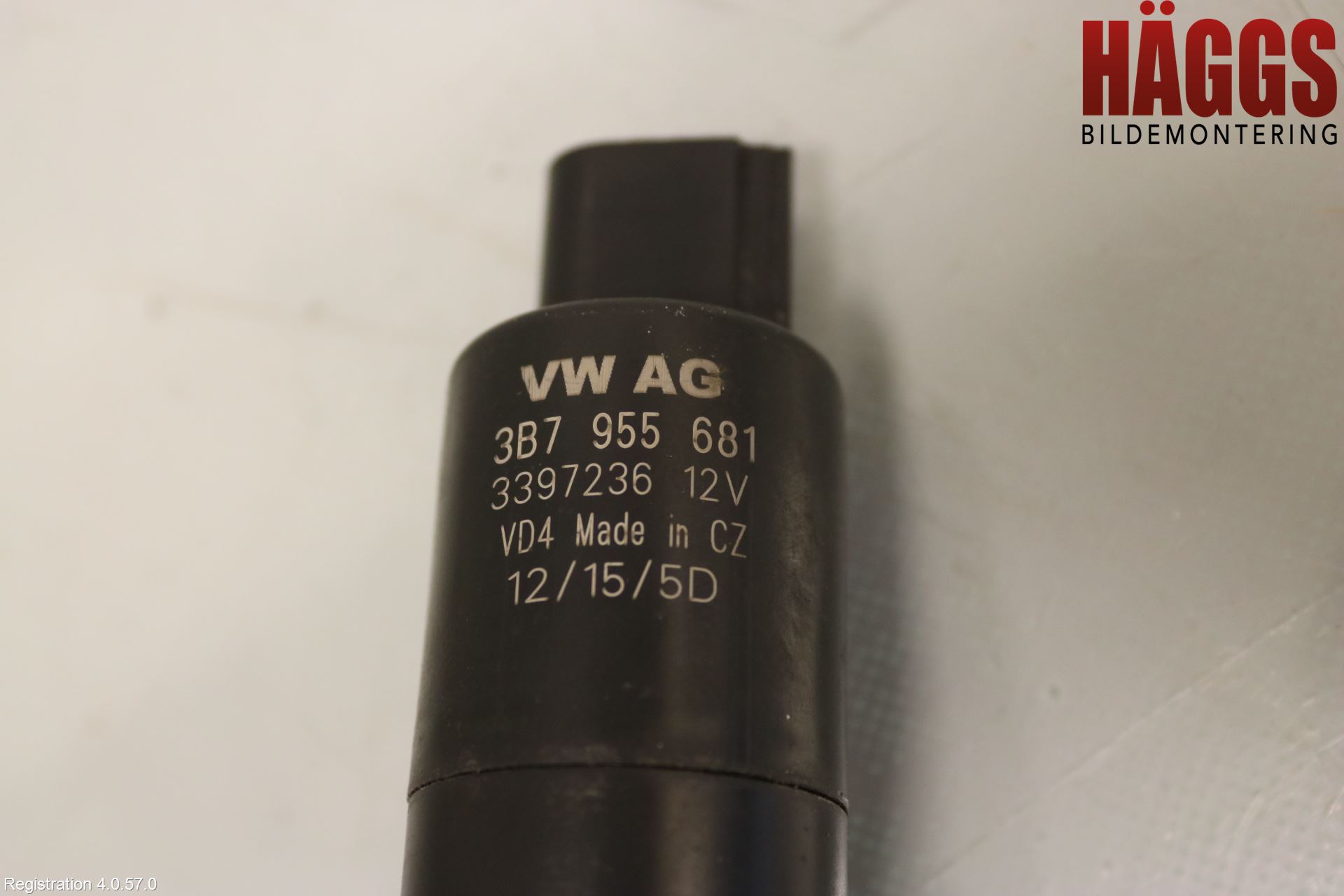 Skoda YETI Spolarpump Högtryck