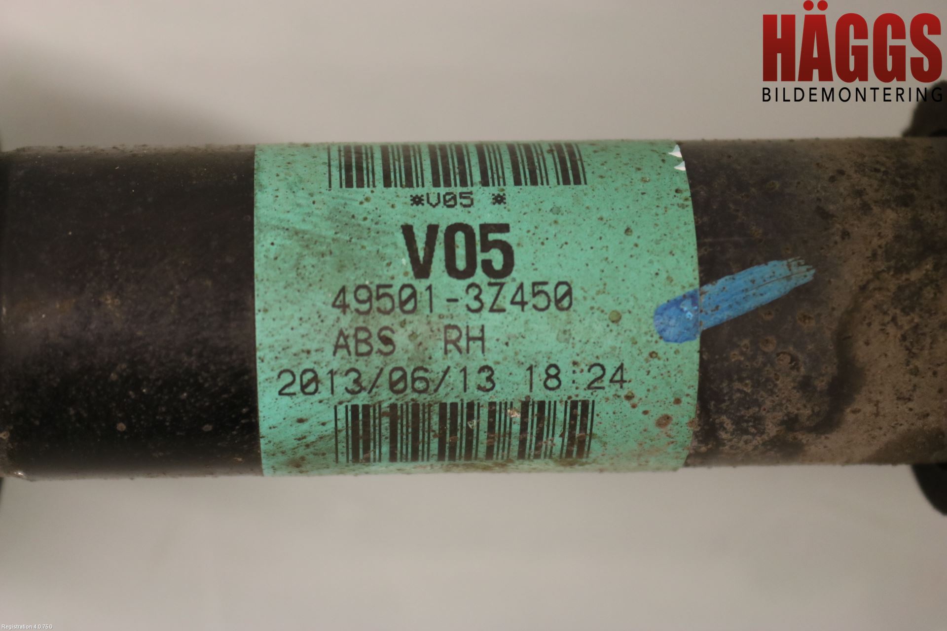 Hyundai i40 08-15 Drivaxel Fram Höger