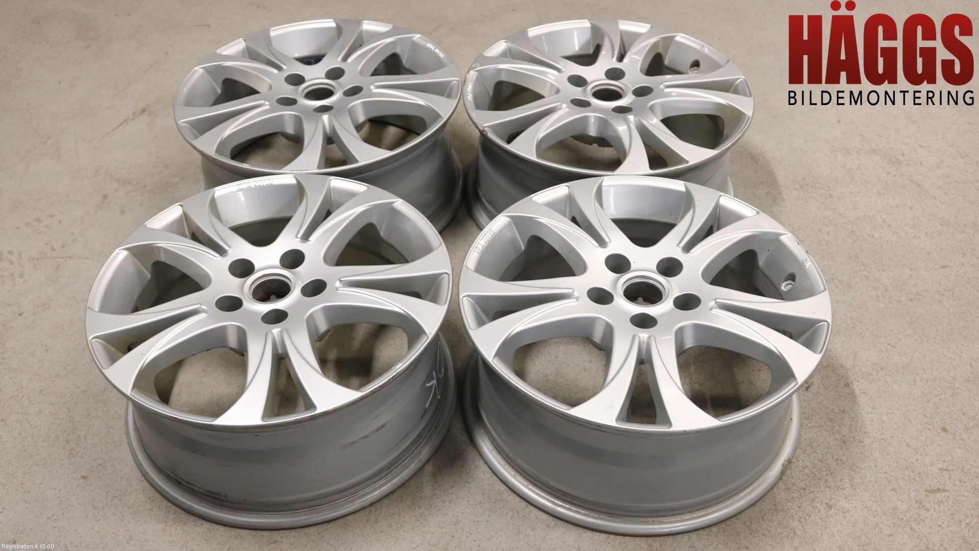 Nissan QASHQAI 17-21 Fälgsats Aluminium