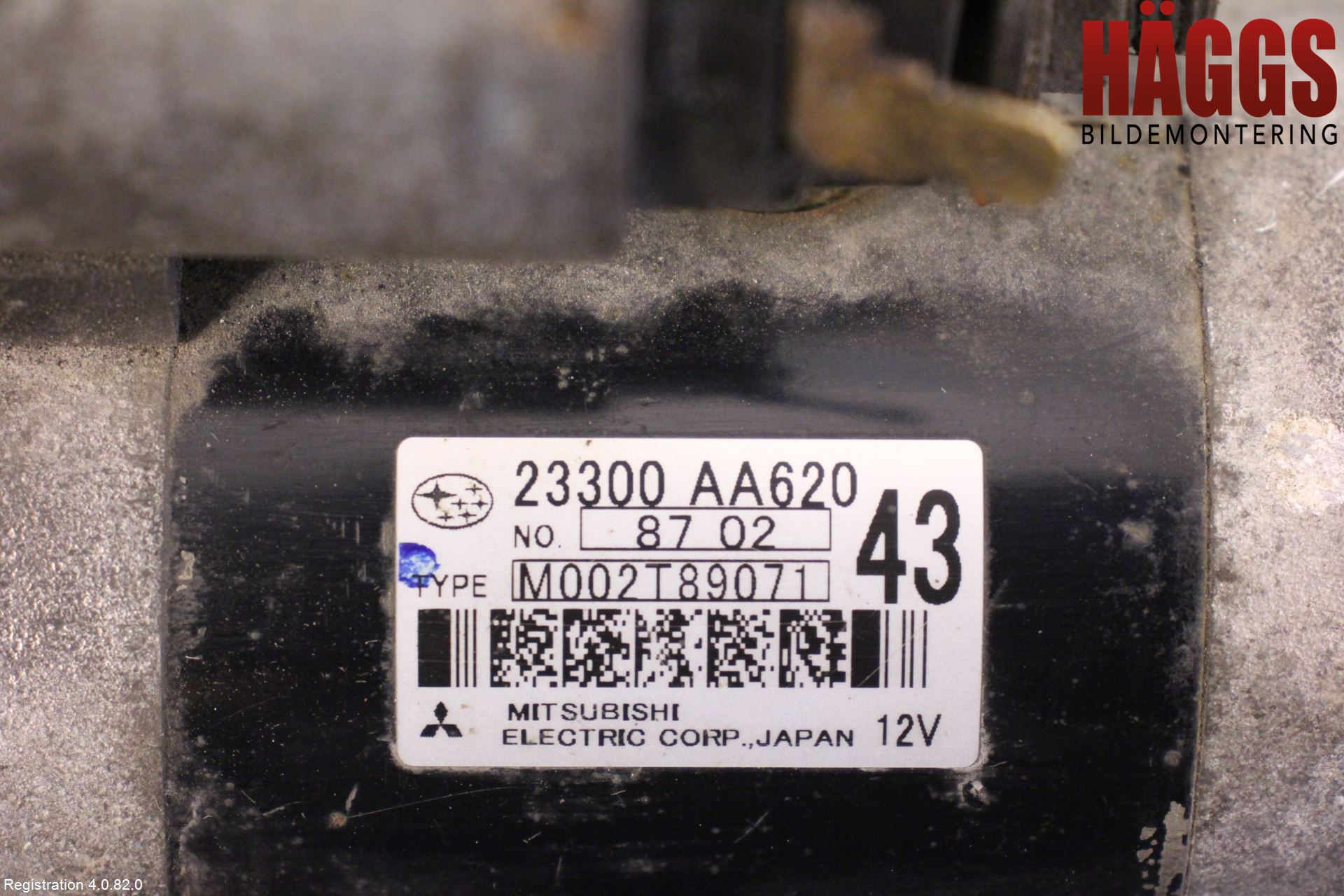Subaru LEGACY    07-09 Startmotor Diesel