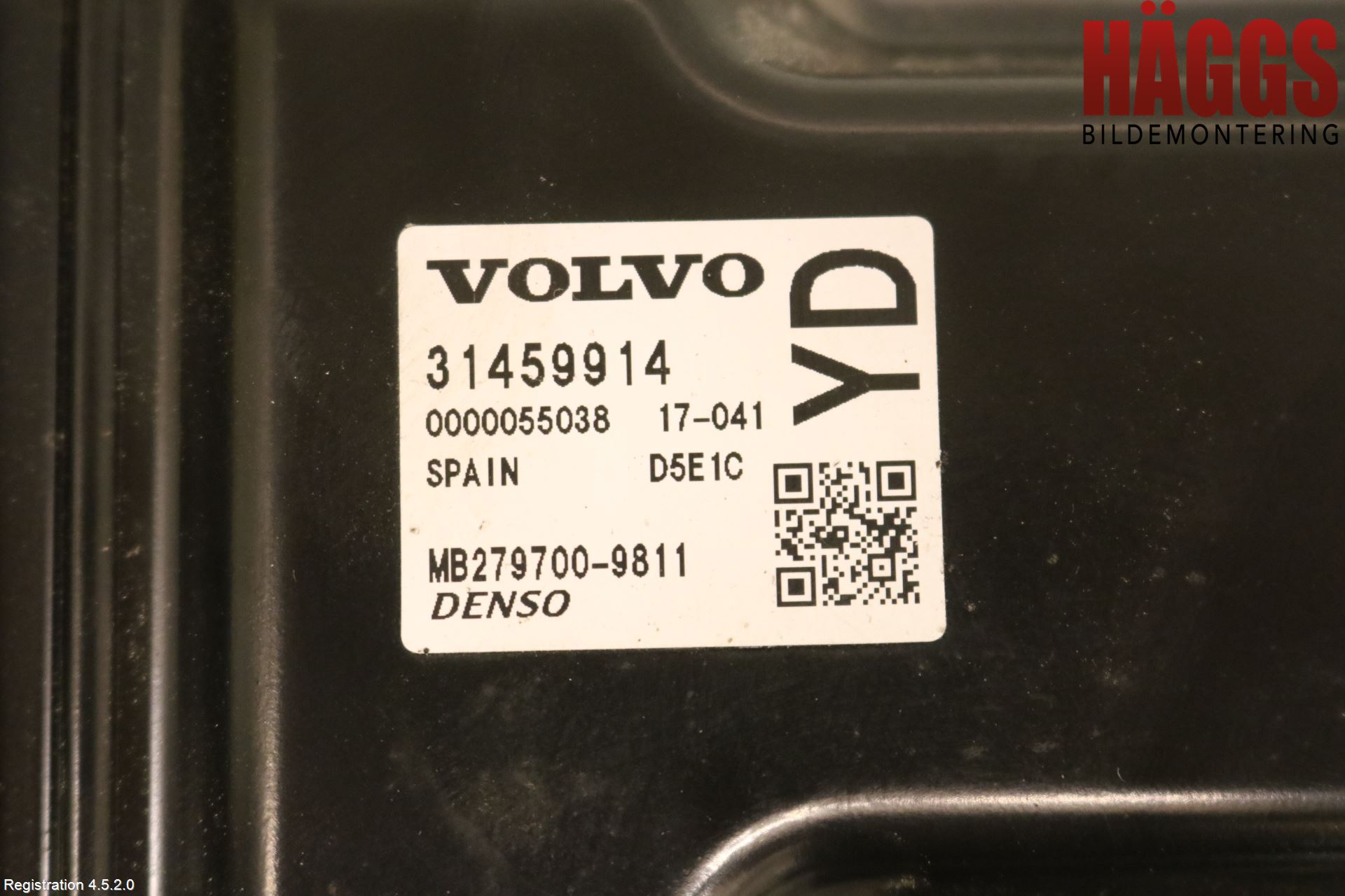 Volvo V90 17->> Styrenhet Inspump Diesel