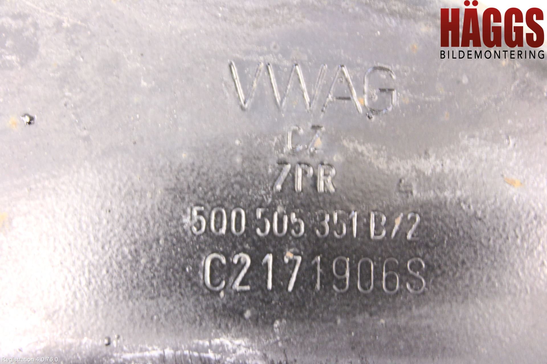 Volkswagen VW TIGUAN 16-24 Bärarm Bak Övre Höger