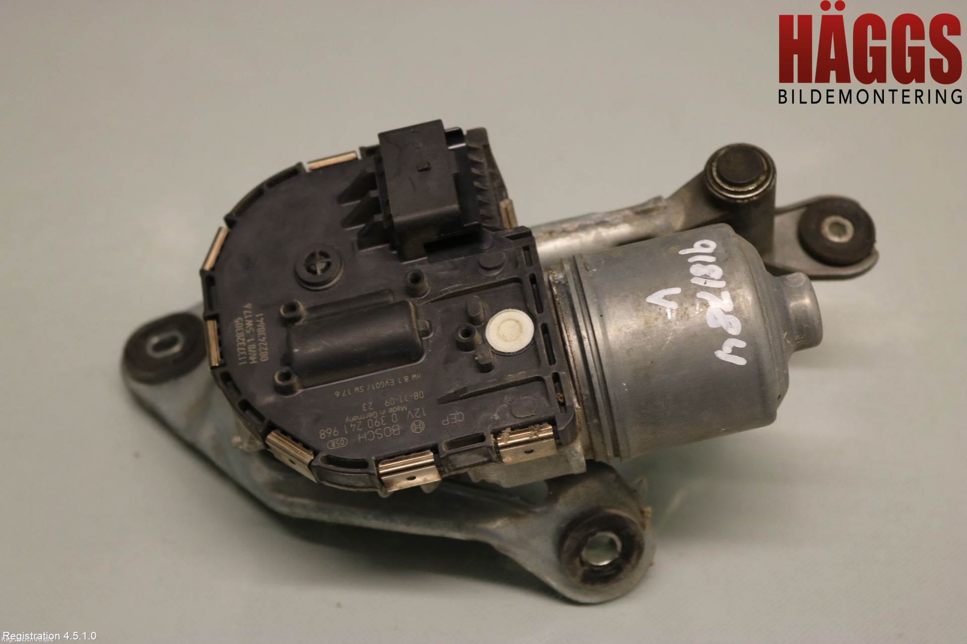 Peugeot 407 Torkarmotor Vindruta