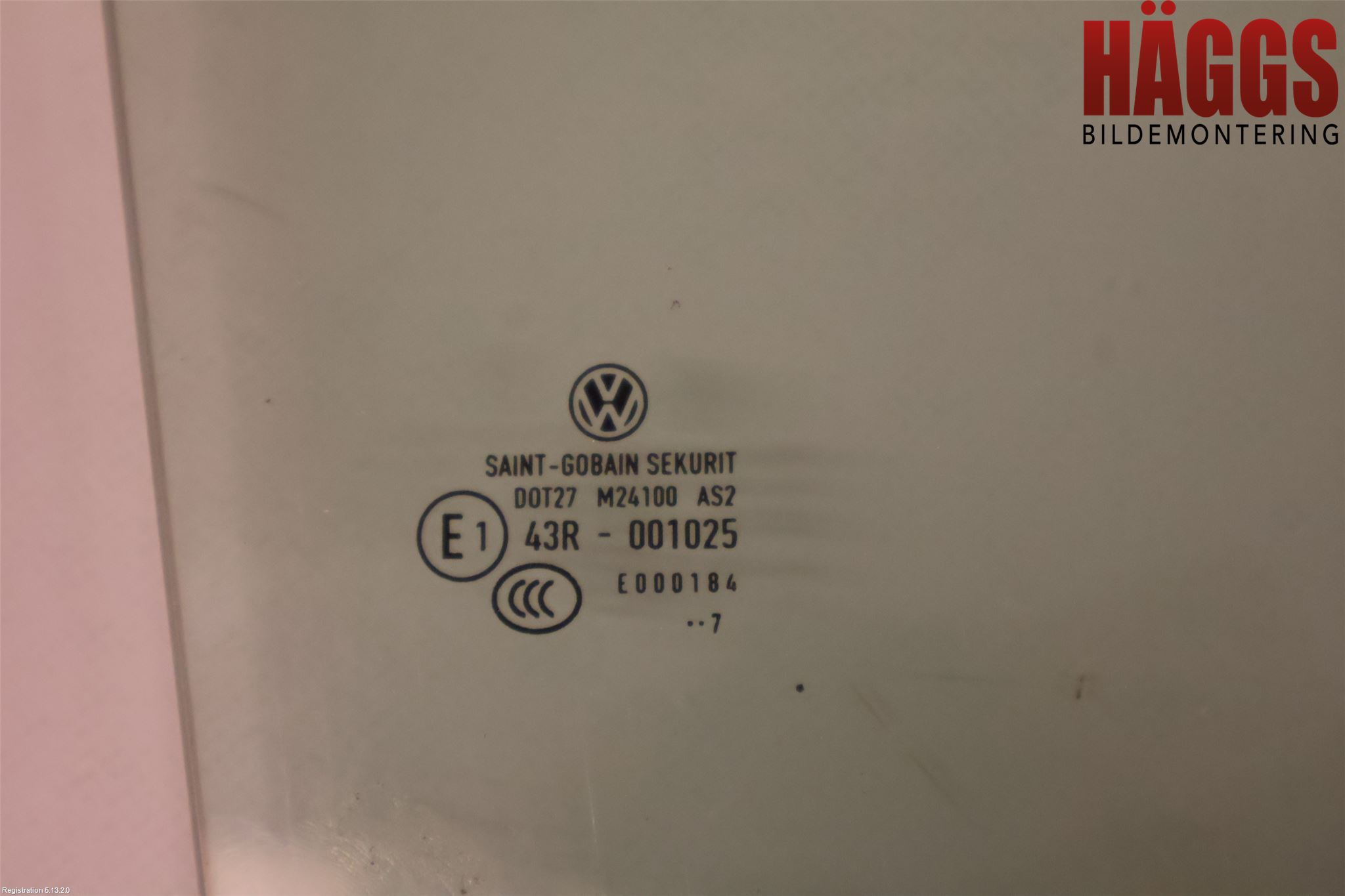 Volkswagen VW CADDY 16-20 Dörruta Fram Höger