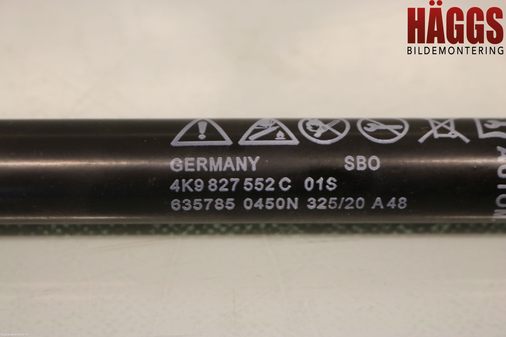 Audi A6 F2/C8 19- Gasfjäder Baklucka