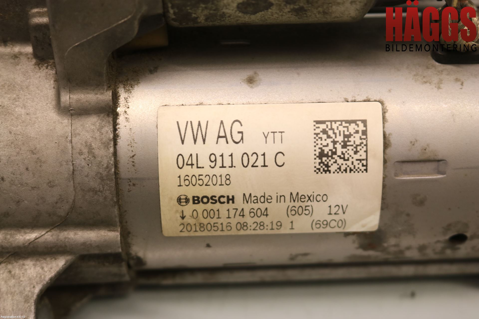 Audi Q5/SQ5 17- Startmotor Diesel