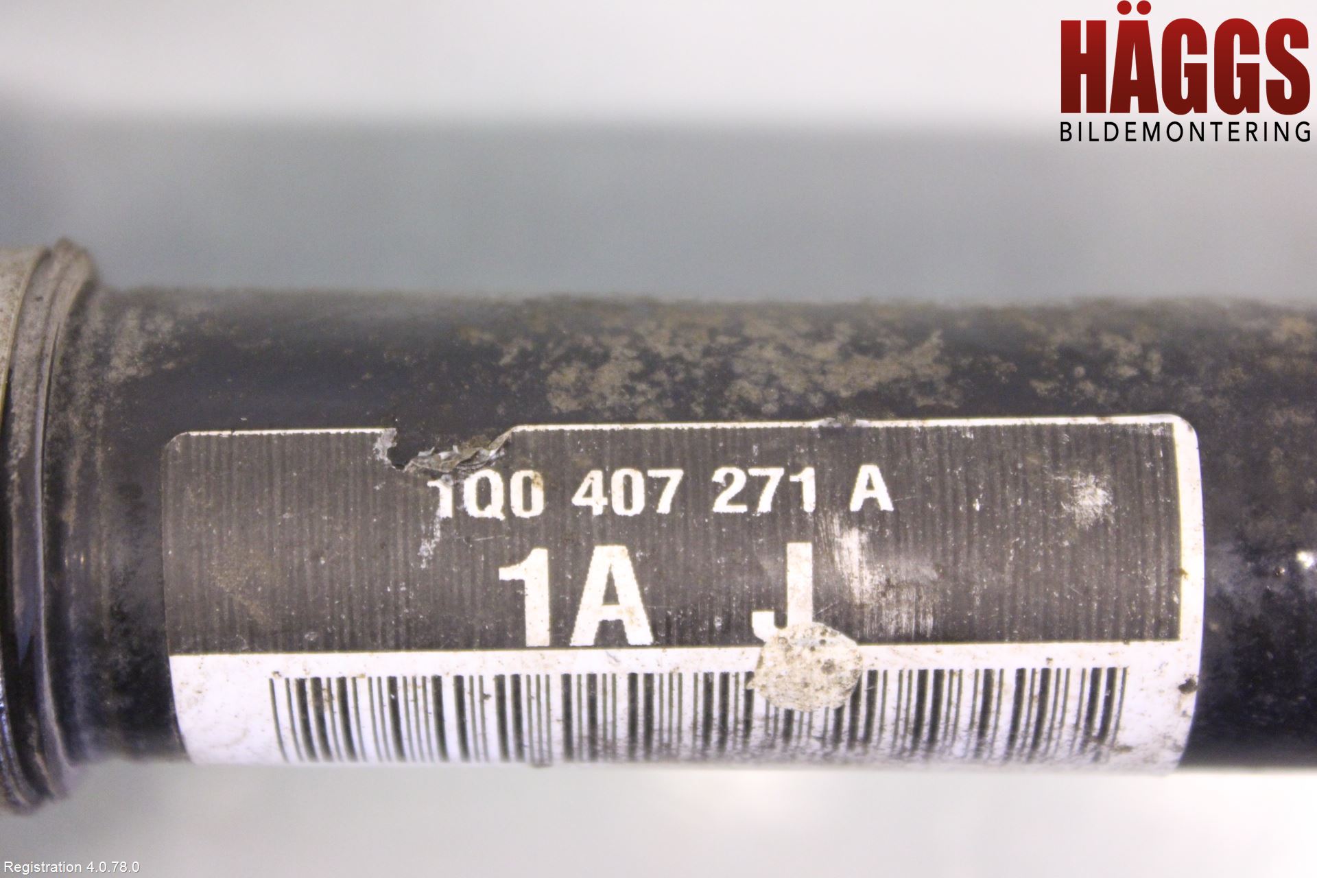 Volkswagen VW EOS  06-10 Drivaxel Fram Vänster